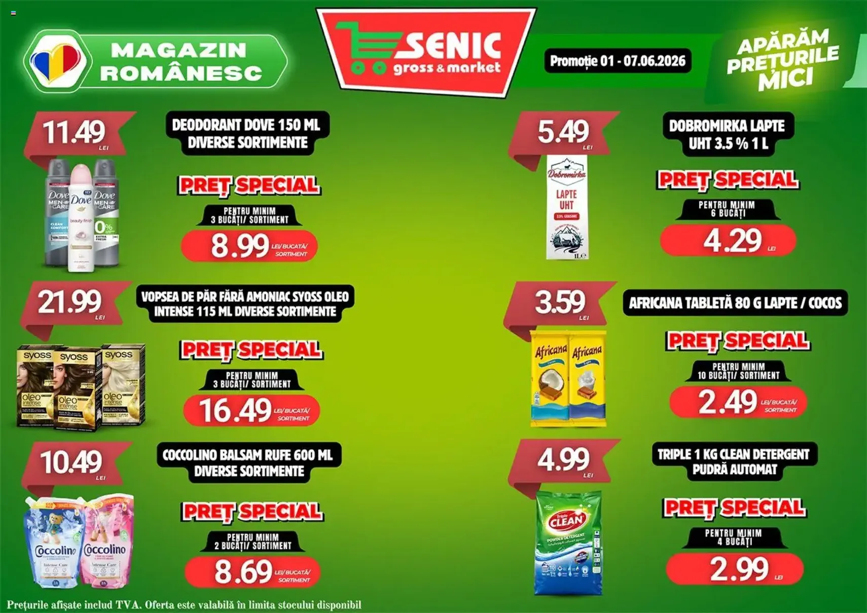 Senic Catalog - cataloage valabile începând cu 01.06.2026 pagina 2 din 7
