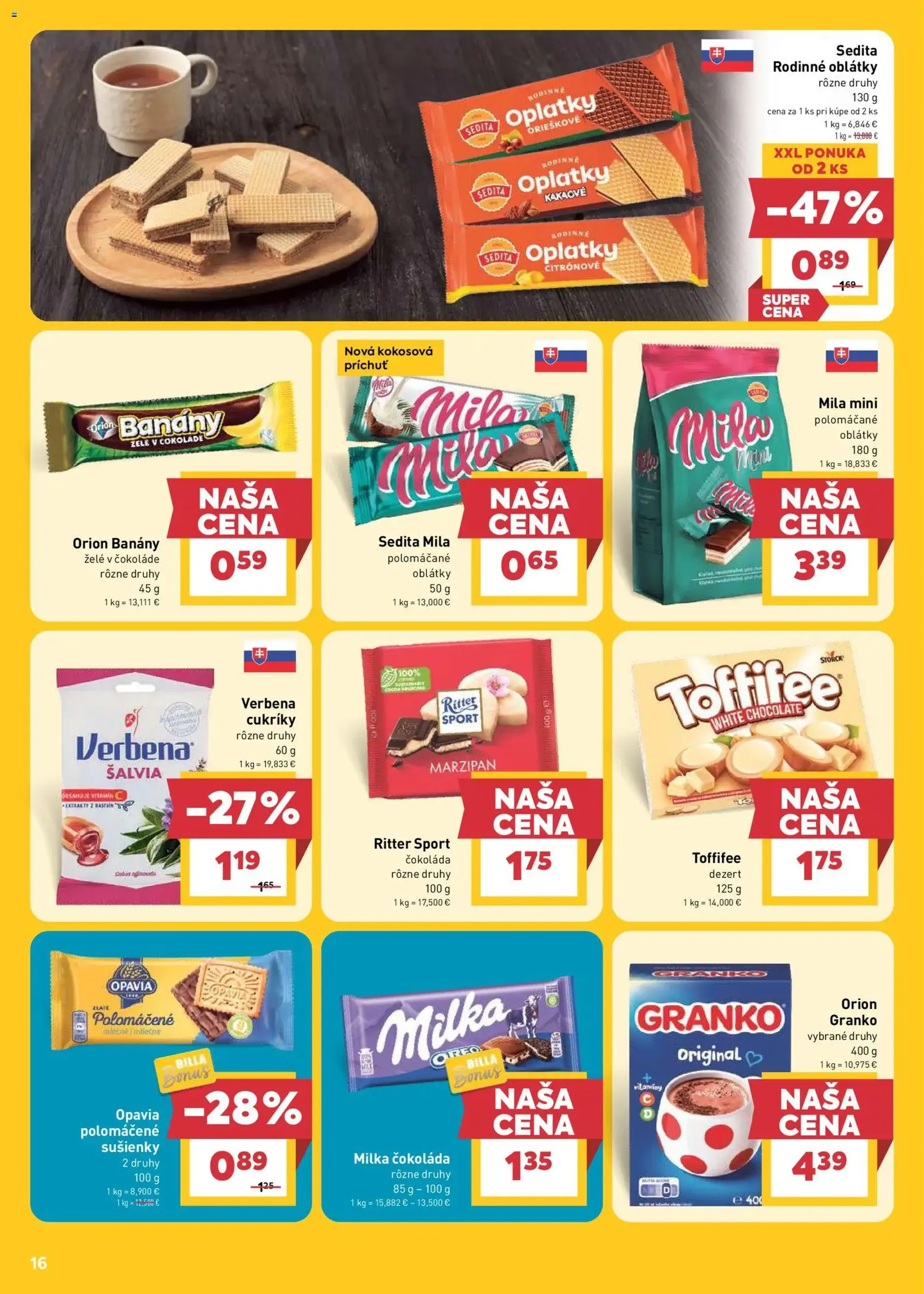 Billa leták - platný leták od 15.04.2026 strana 16 z 24
