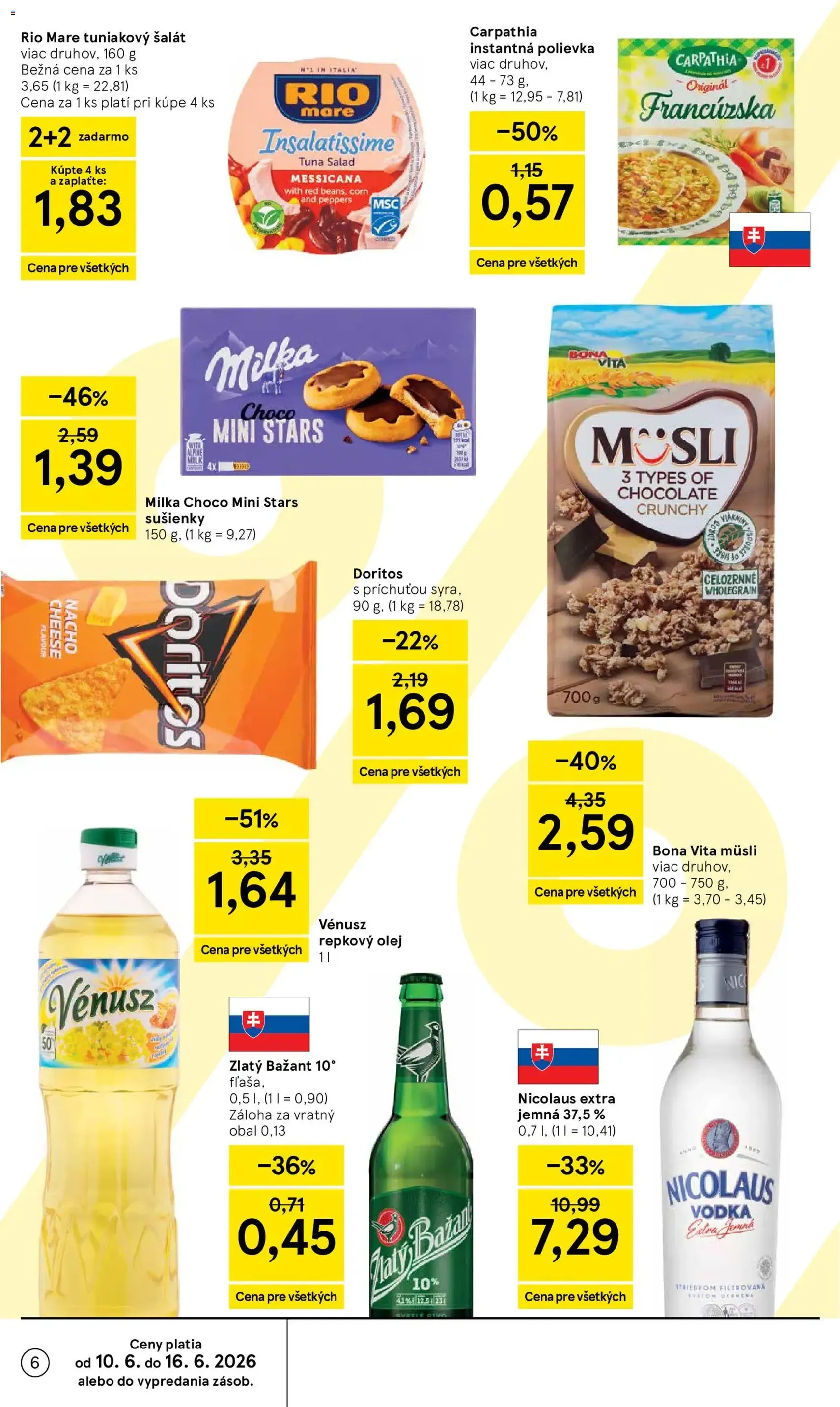 Tesco Hypermarket - leták - platný leták od 10.06.2026 strana 6 z 51