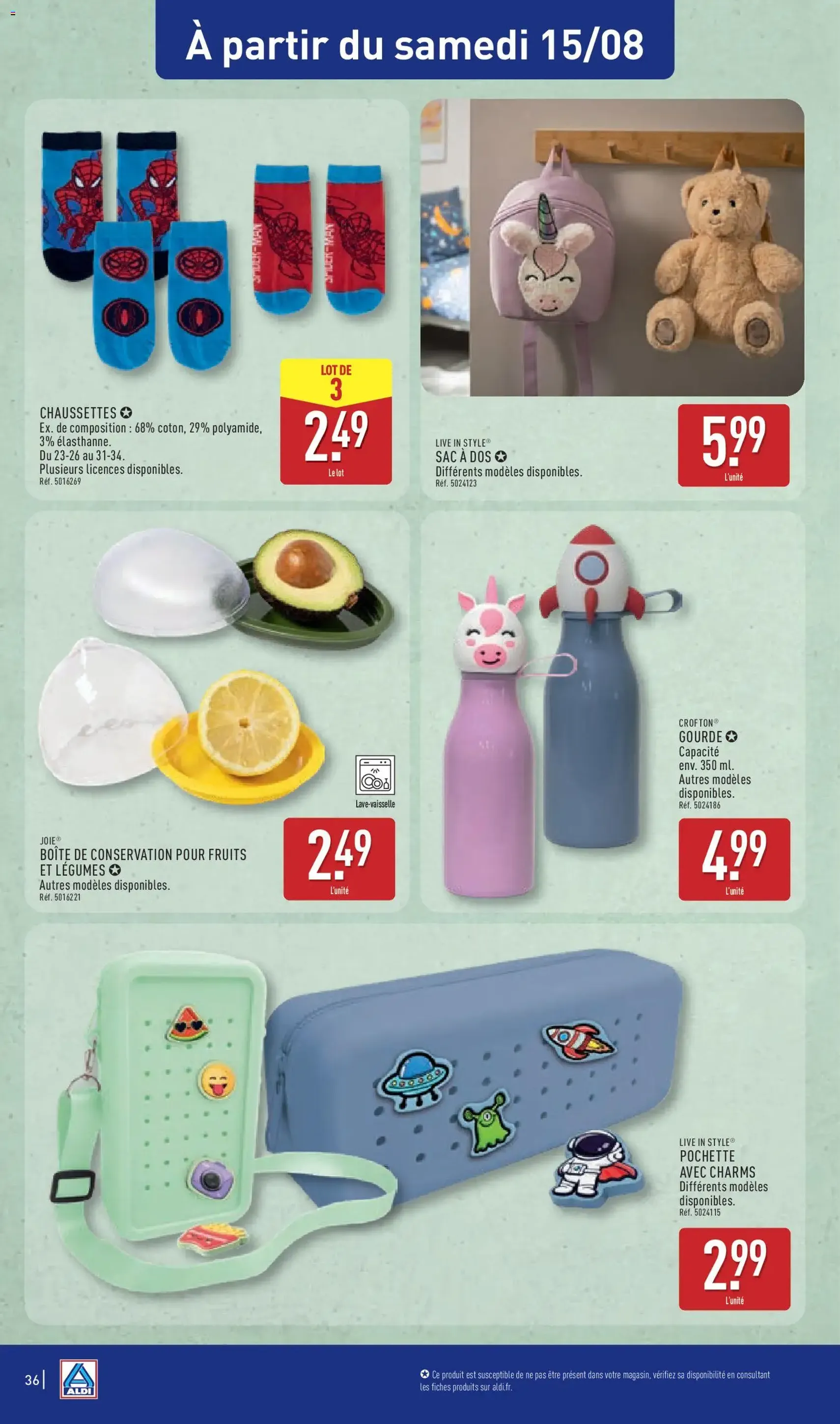 Aldi catalogue - brochure valable à partir du 11/08/2026, page 38 sur 46