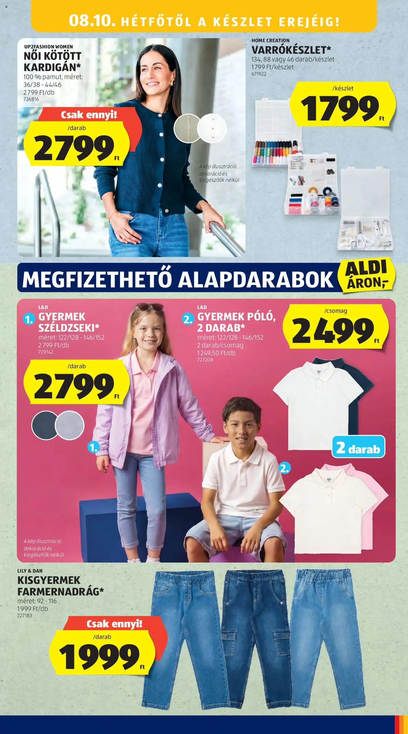 Aldi akciós újság - 2026.08.06. érvényes szórólap 41 oldal 50 oldalból
