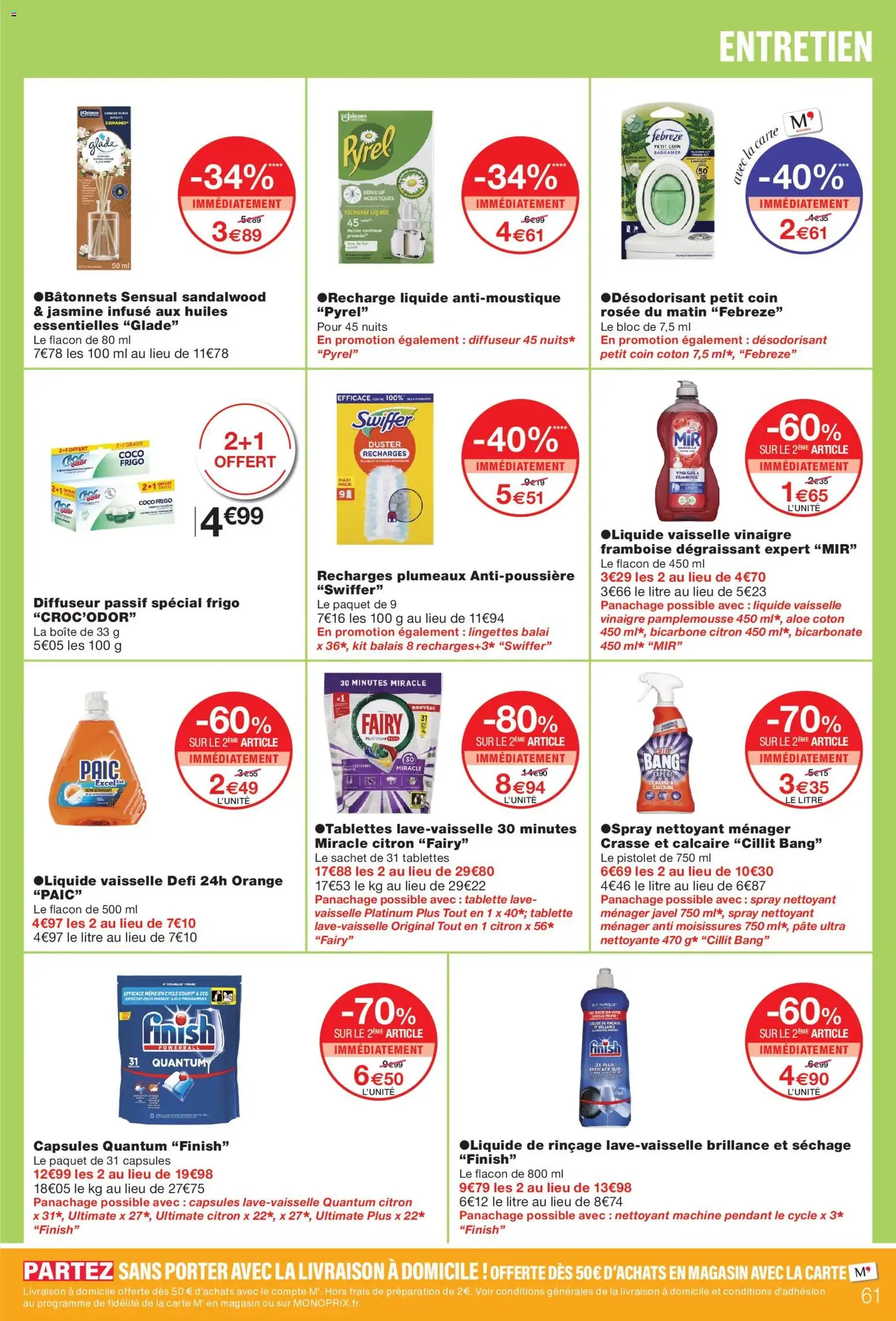 Monoprix catalogue - brochure valable à partir du 25/08/2026, page 61 sur 85