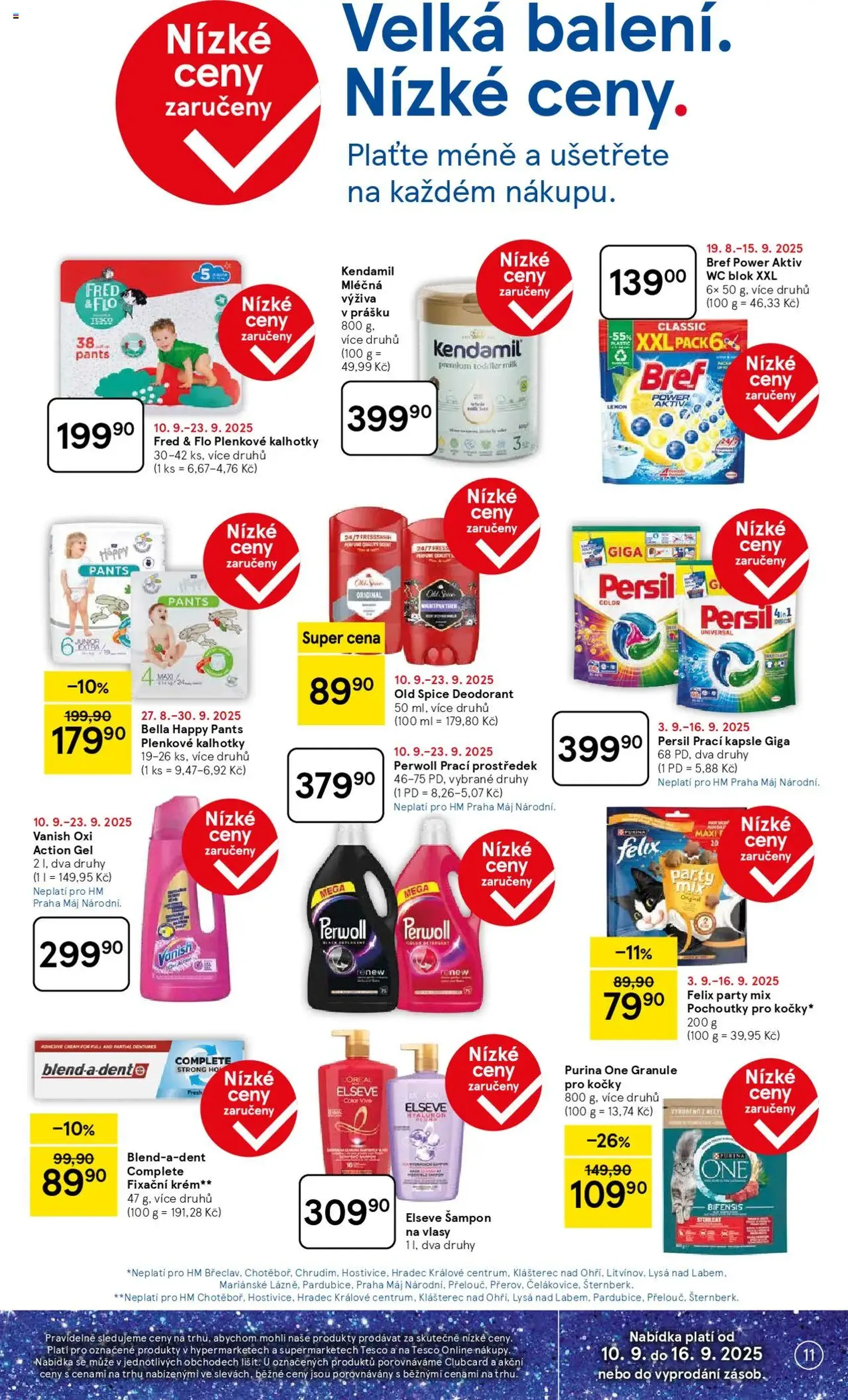Tesco leták - Hypermarket - platný leták od 10.09.2025 strana 11 z 34 Tesco leták - Hypermarket - platný leták od 10.09.2025 strana 11 z 34