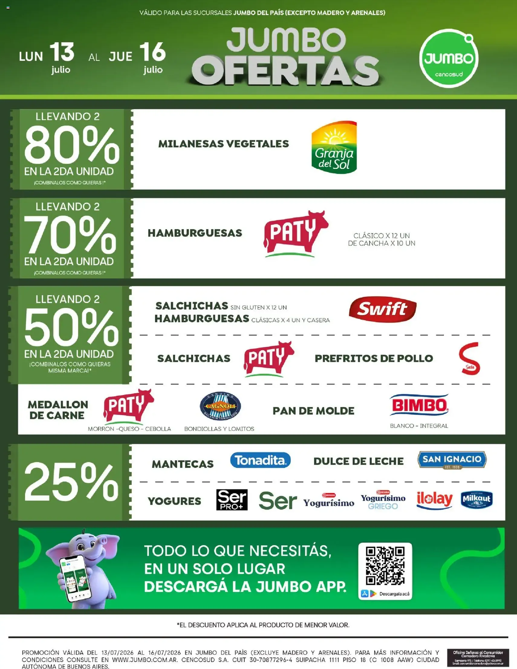 Jumbo ofertas - folleto válido desde 13/07/2026 página 2 de 2