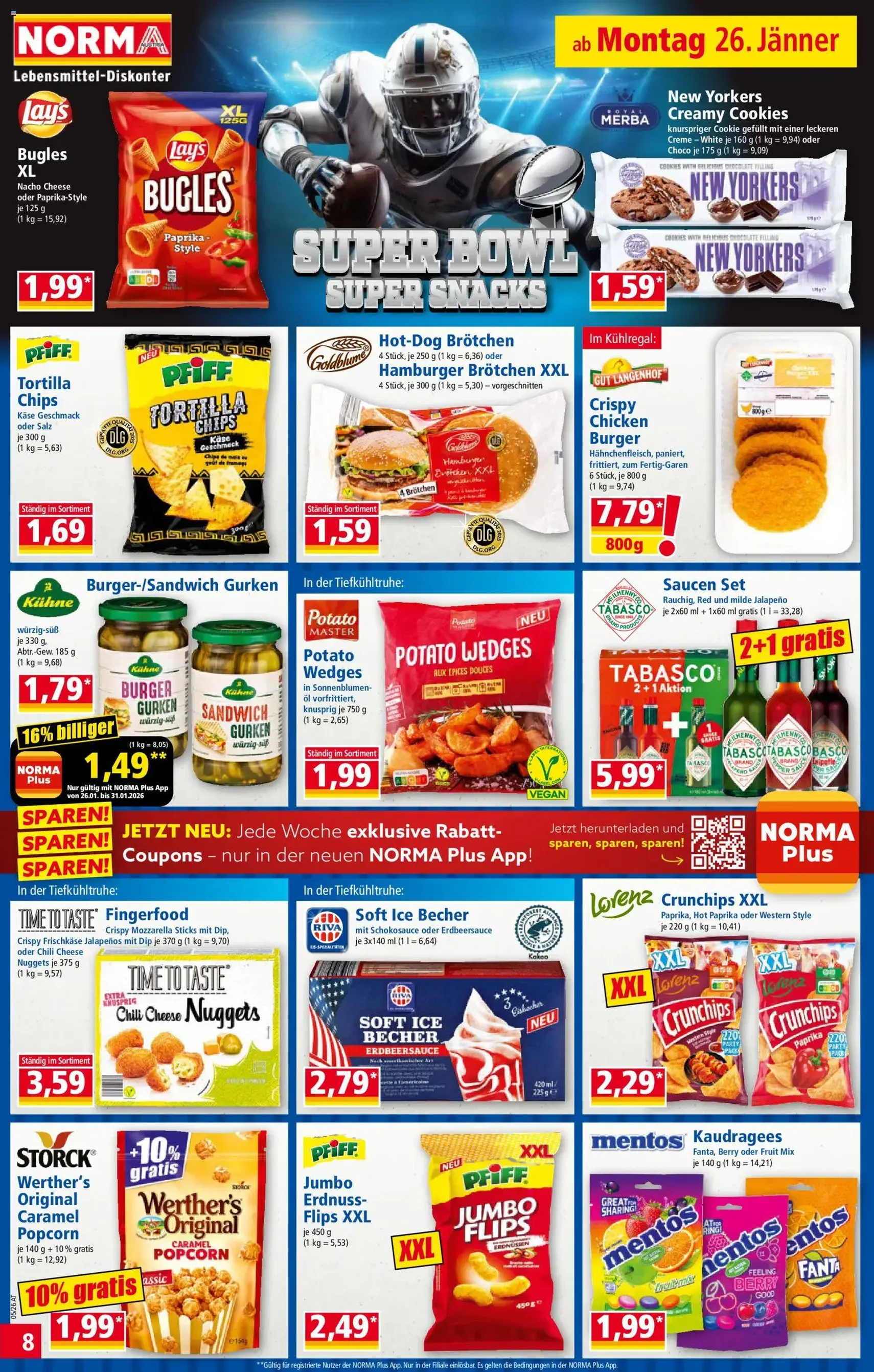Norma Flugblatt - Gültiger Prospekt ab 26.01.2026, Seite 8 von insgesamt 20