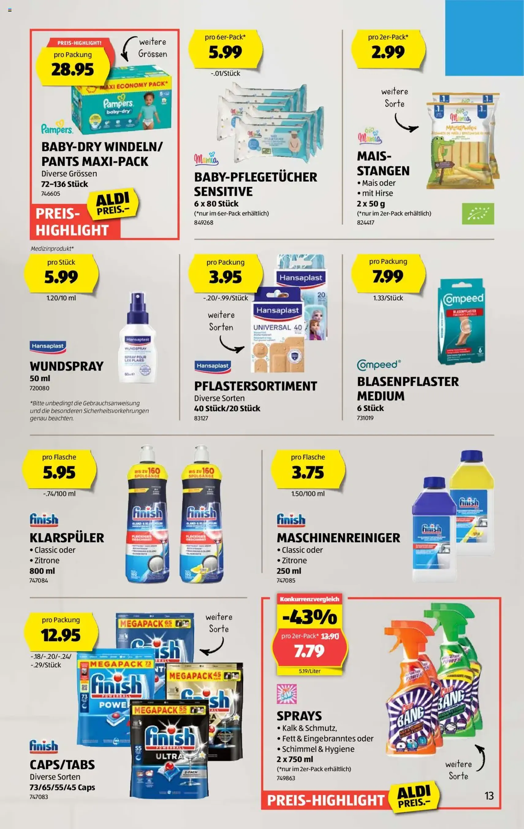 Aldi Aktionen - Gültiger Prospekt ab 04.09.2025, Seite 13 von insgesamt 35 Aldi Aktionen - Gültiger Prospekt ab 04.09.2025, Seite 13 von insgesamt 35