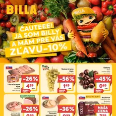 Billa leták - náhľad letáku platný od 14.10.2026