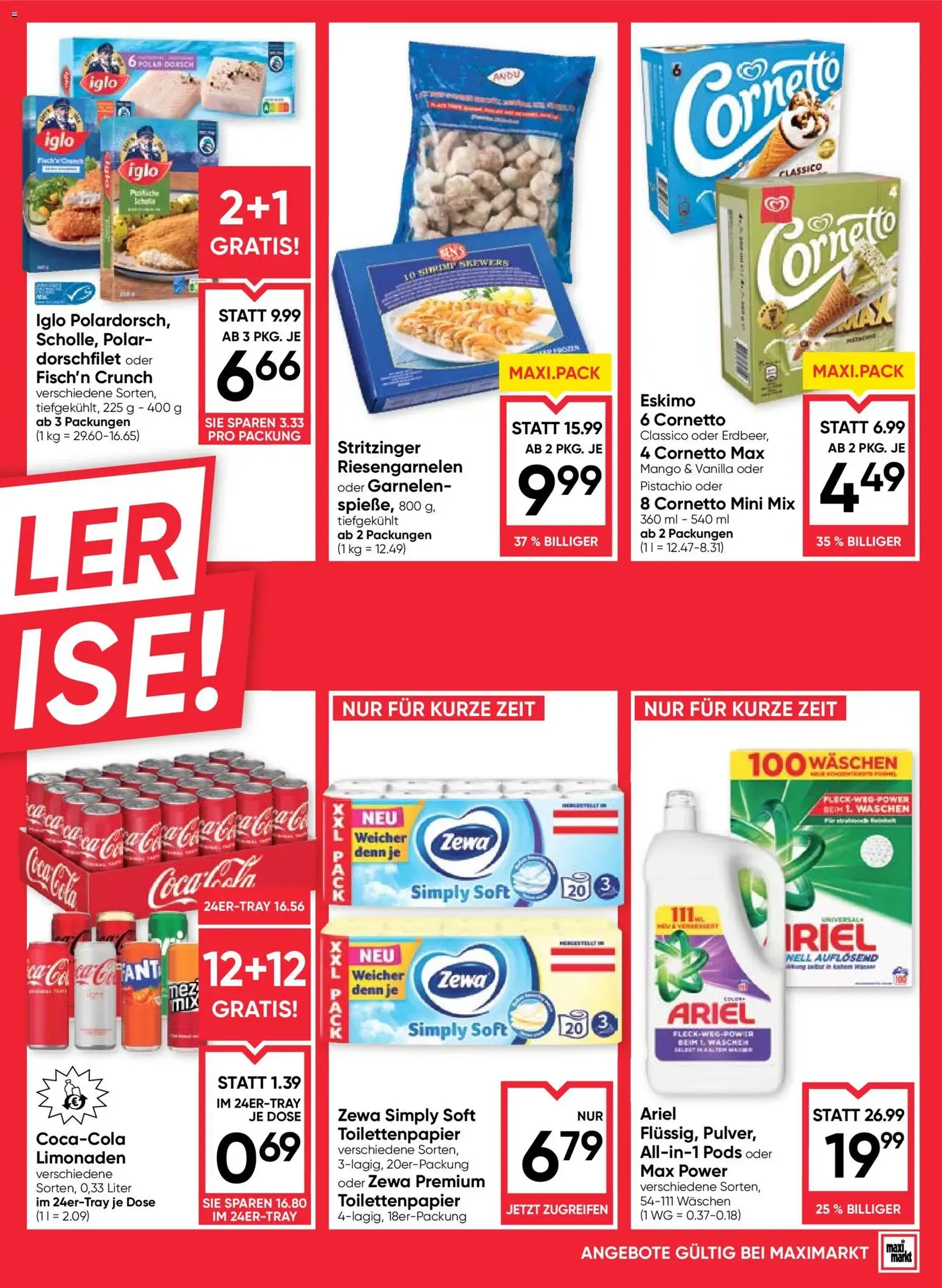 Maximarkt Flugblatt - Gültiger Prospekt ab 09.07.2026, Seite 3 von insgesamt 24