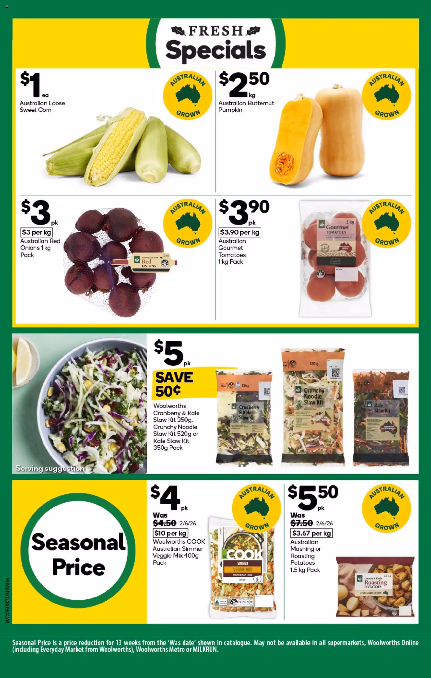 Woolworths catalogue - valid flyer from 05/08/2026, page 16 of 46