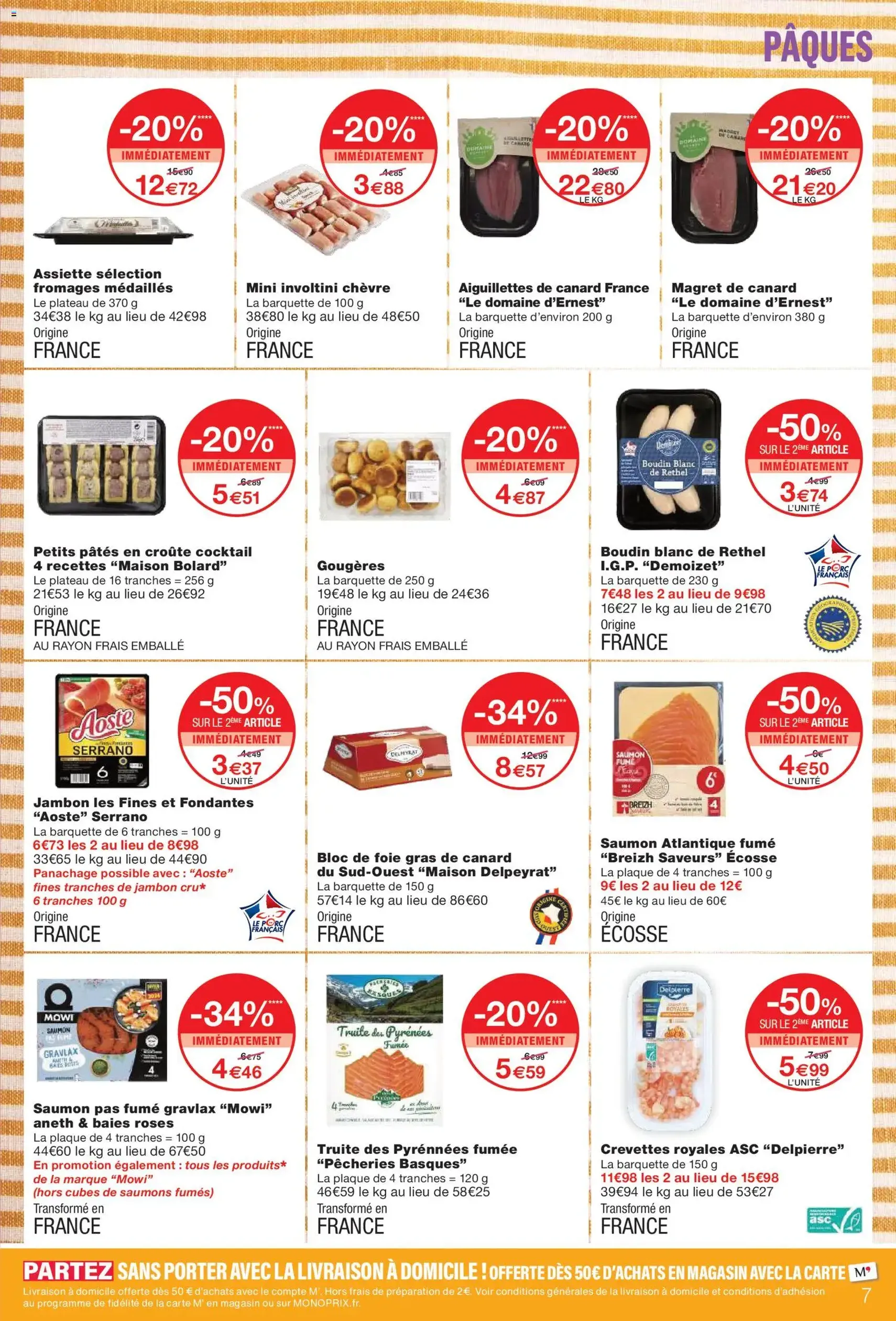 Monoprix catalogue - brochure valable à partir du 24/03/2026, page 7 sur 66