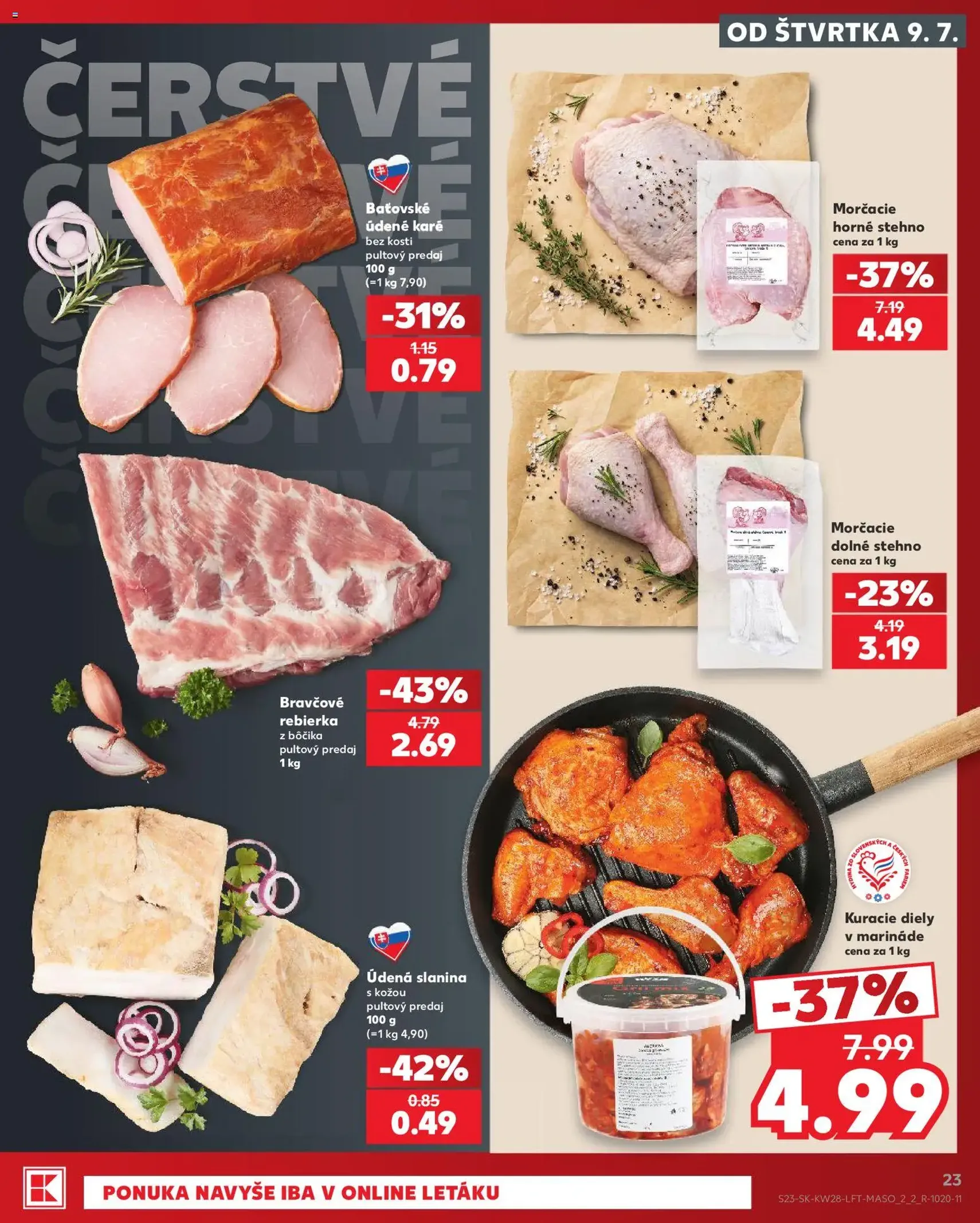 Kaufland leták - platný leták od 09.07.2026 strana 23 z 82