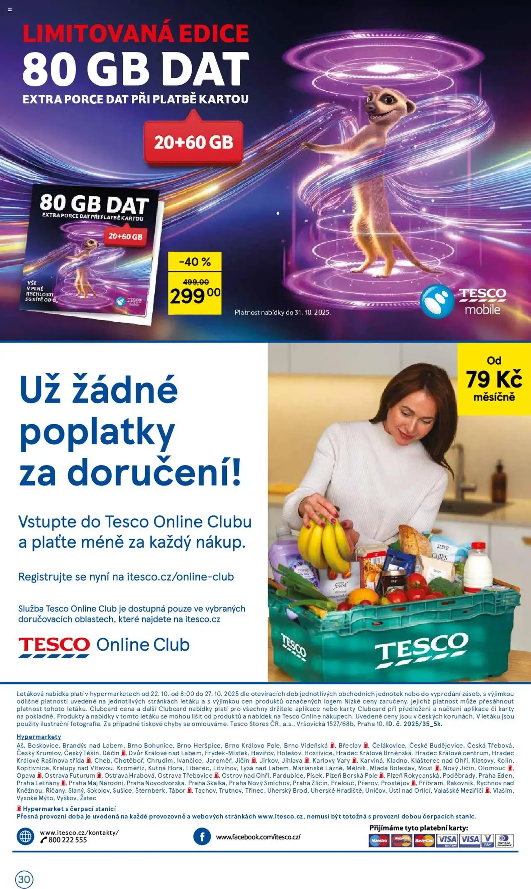Tesco leták - Hypermarket - platný leták od 22.10.2025 strana 30 z 30 Tesco leták - Hypermarket - platný leták od 22.10.2025 strana 30 z 30