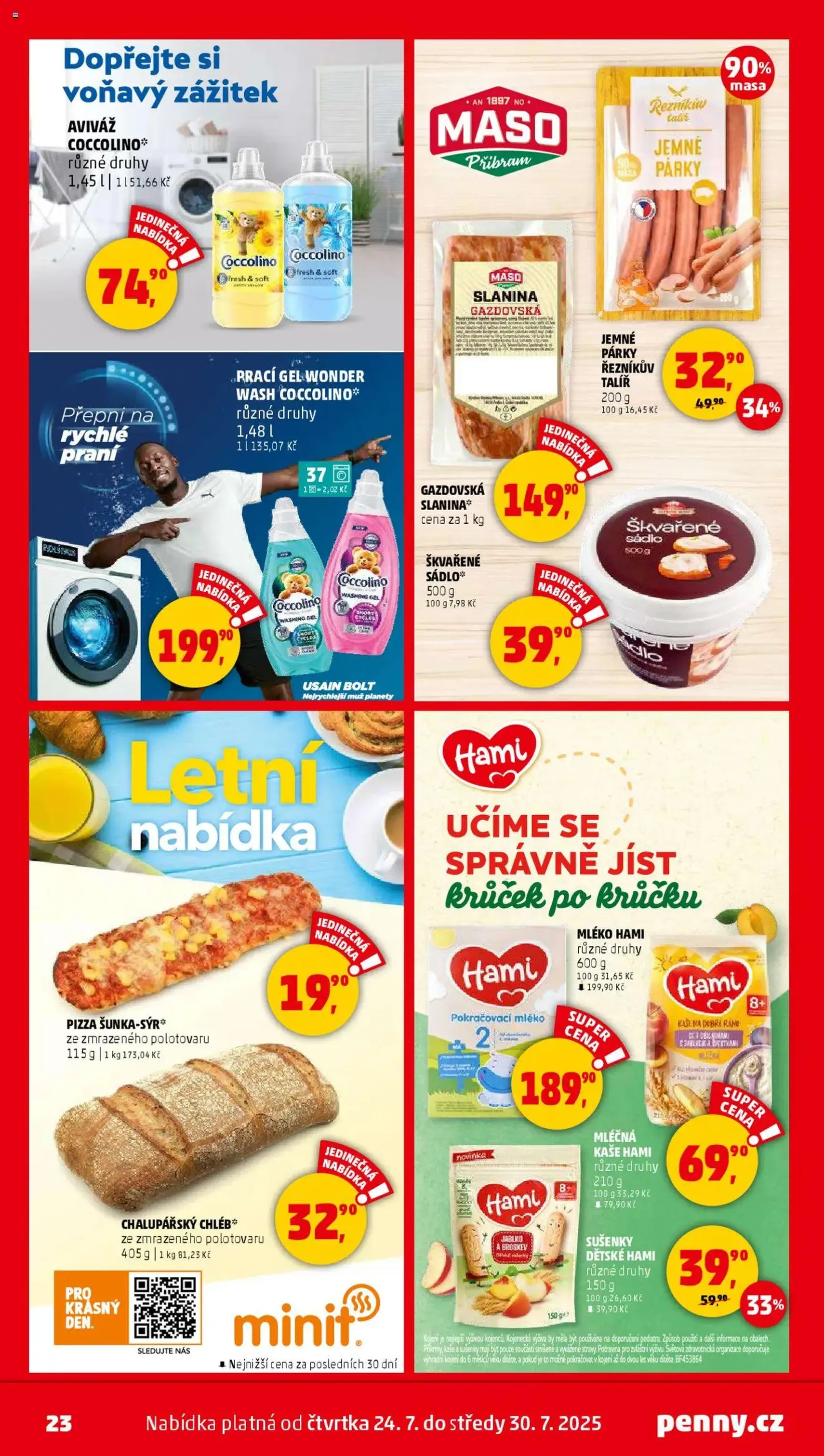 Penny Market leták - Čtvrtečník - platný leták od 24.07.2025 strana 23 z 33 Penny Market leták - Čtvrtečník - platný leták od 24.07.2025 strana 23 z 33