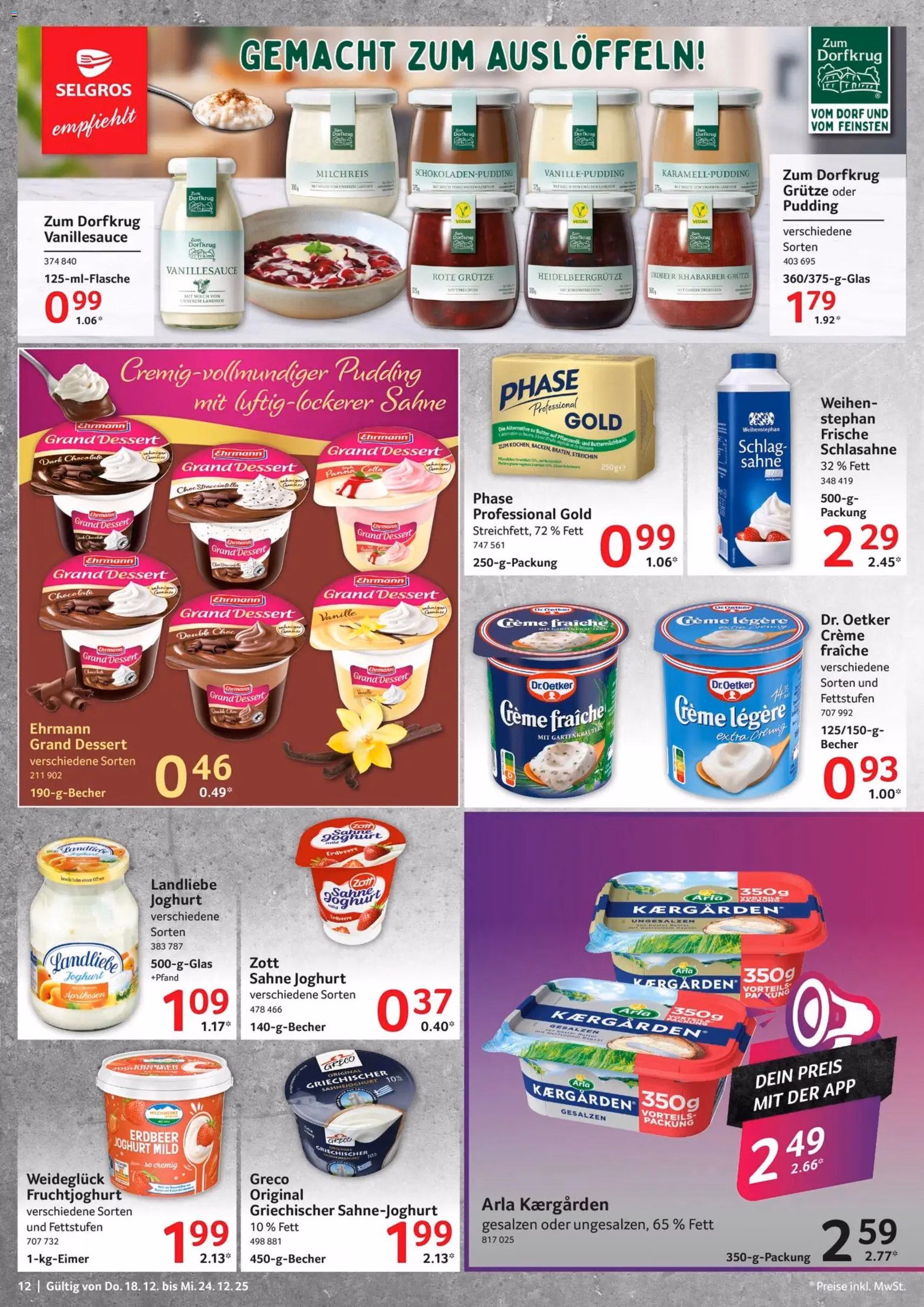 Selgros Prospekt - Gültiger Prospekt ab 18.12.2025, Seite 12 von insgesamt 20