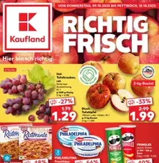 Kaufland Prospekt - Prospekt Vorschau gültig ab 09.10.2025