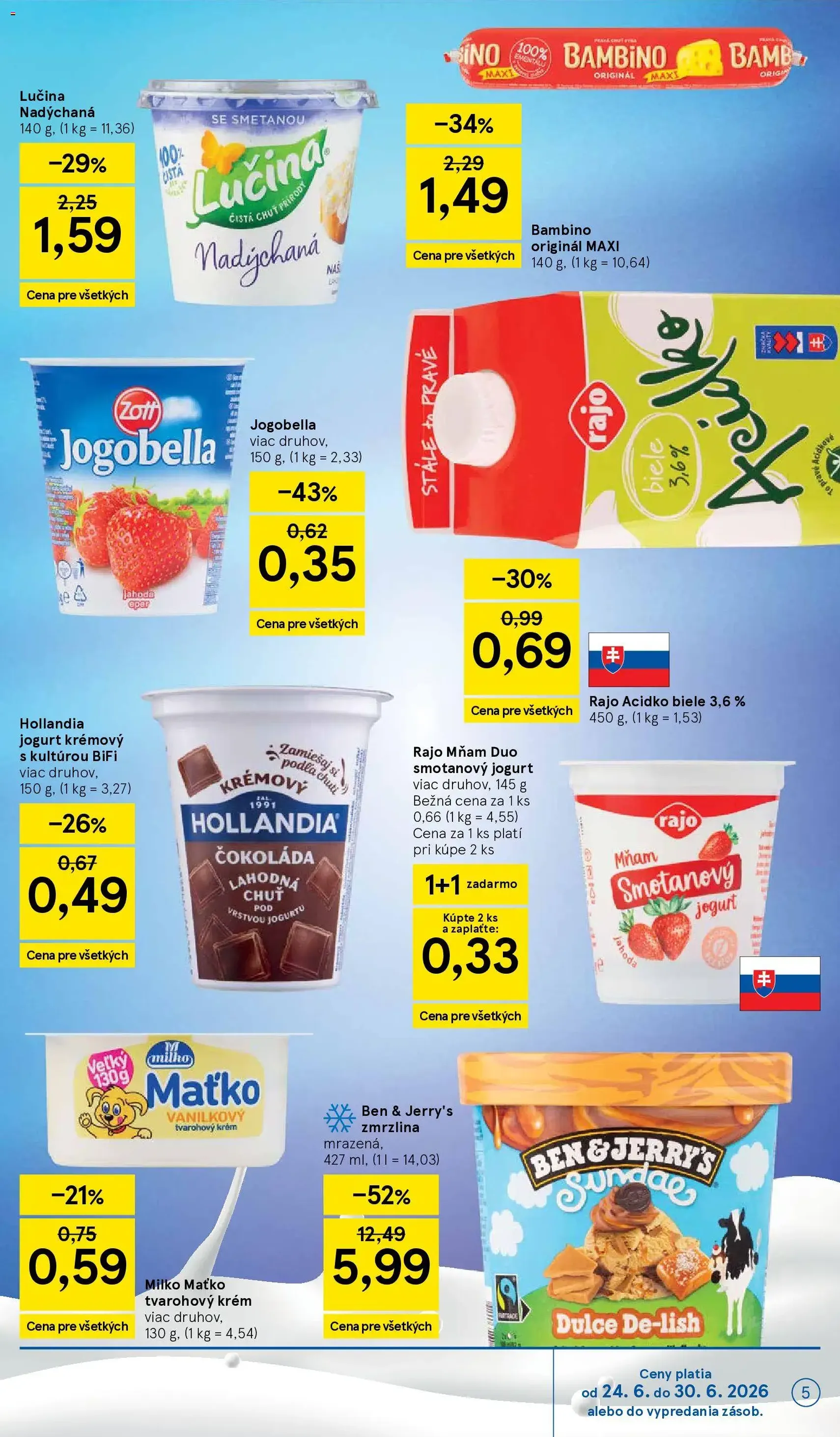 Tesco Hypermarket - leták - platný leták od 24.06.2026 strana 5 z 51