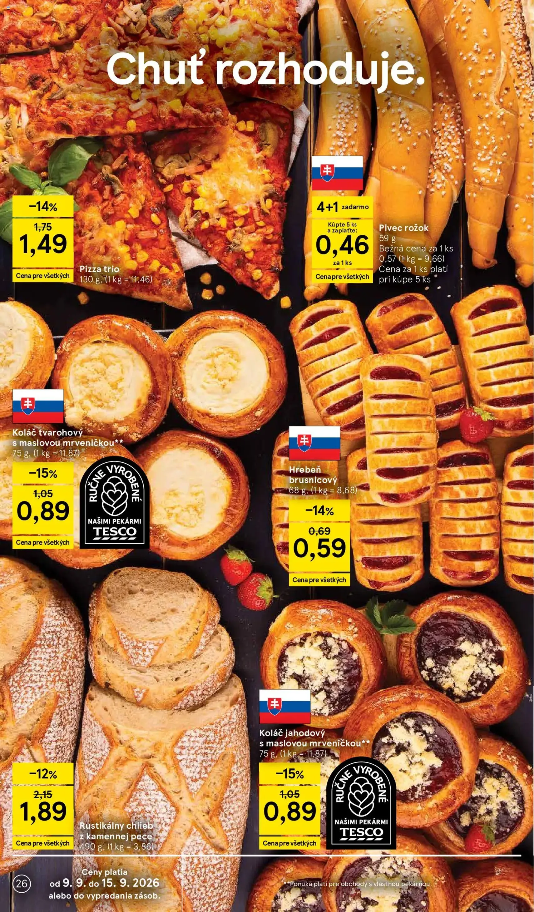 Tesco Hypermarket - leták - platný leták od 09.09.2026 strana 26 z 46