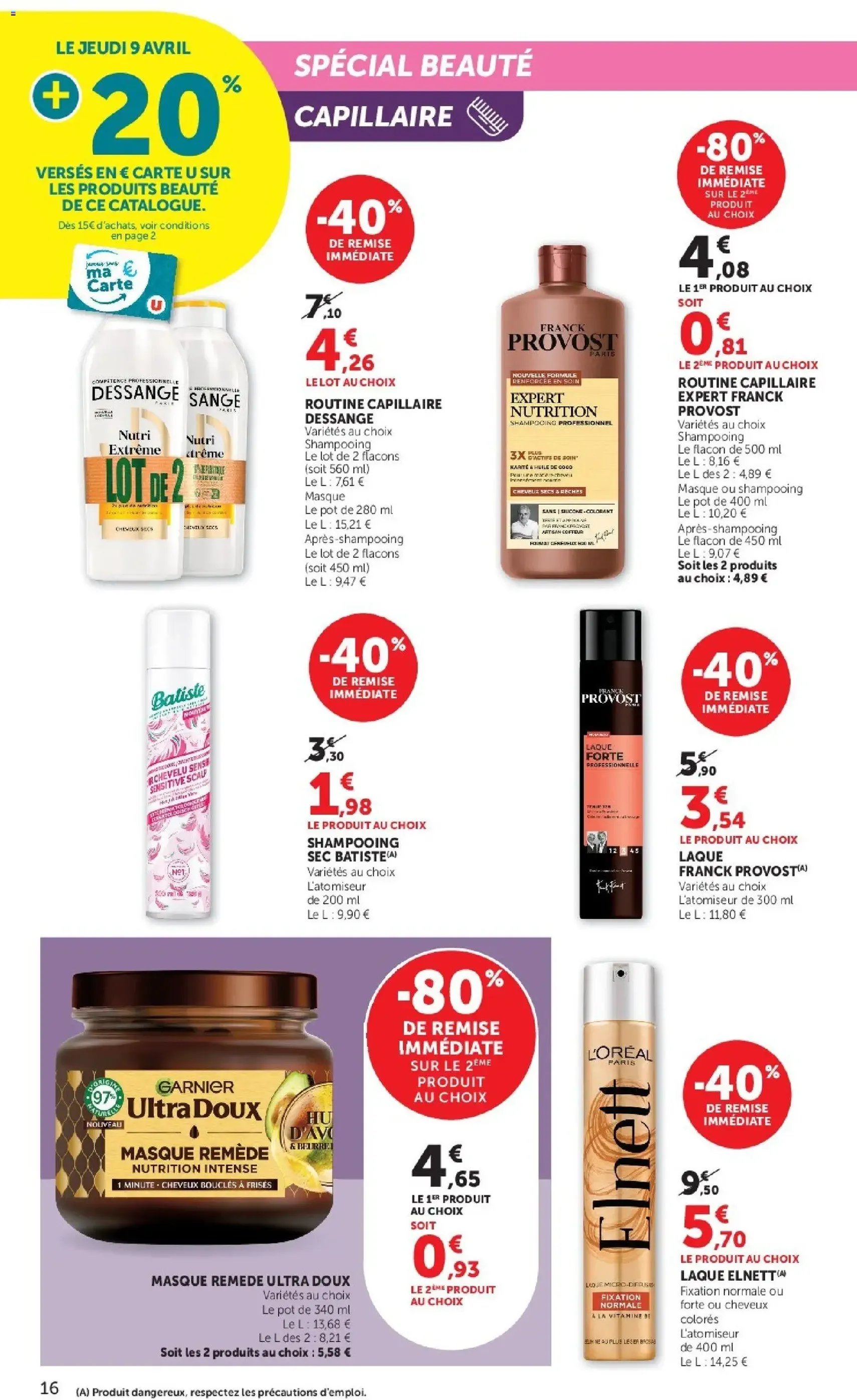 Super U catalogue - brochure valable à partir du 08/04/2026, page 16 sur 48