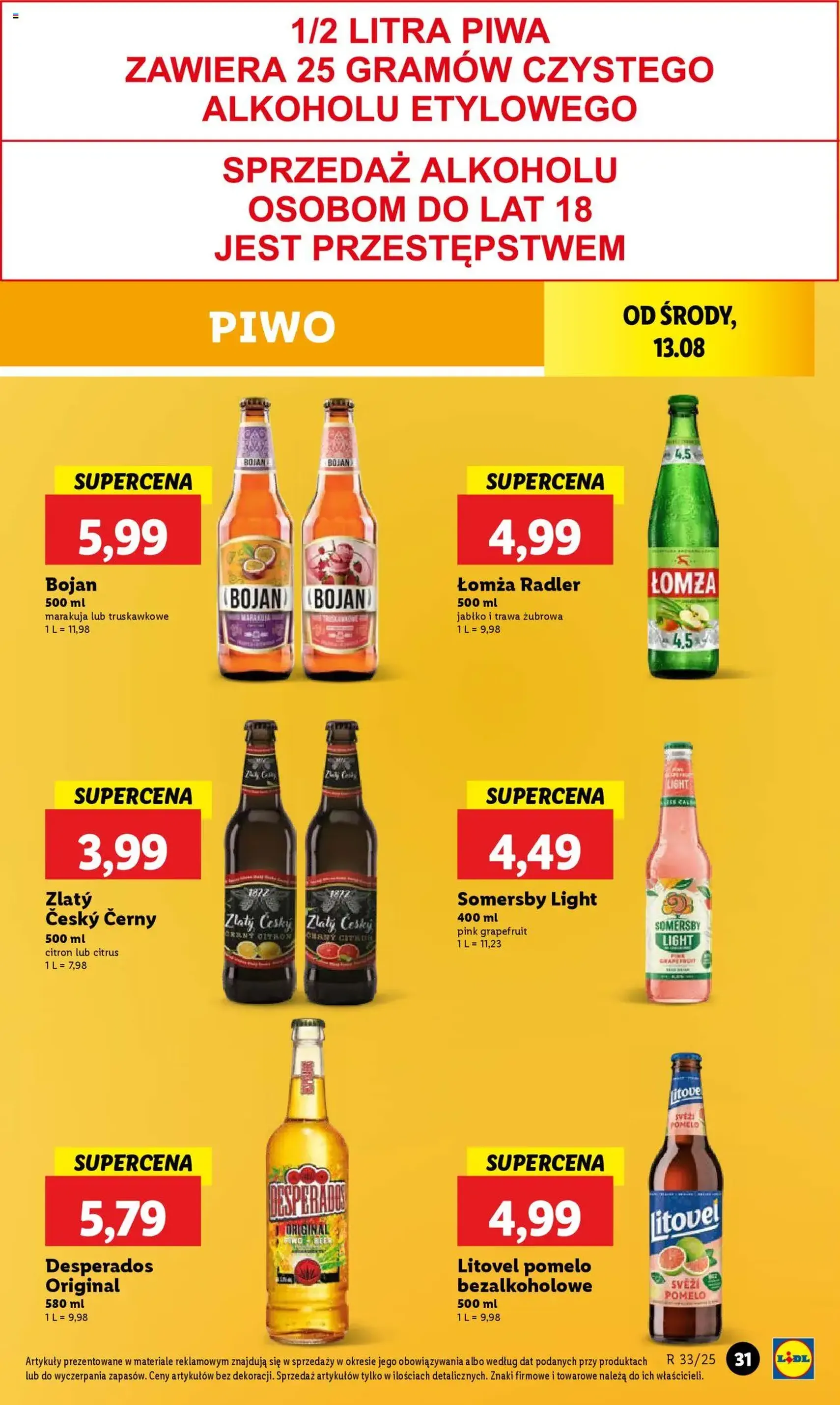 Lidl Gazetka - ważny gazetka od 13.08.2025 strona 35 z 48
