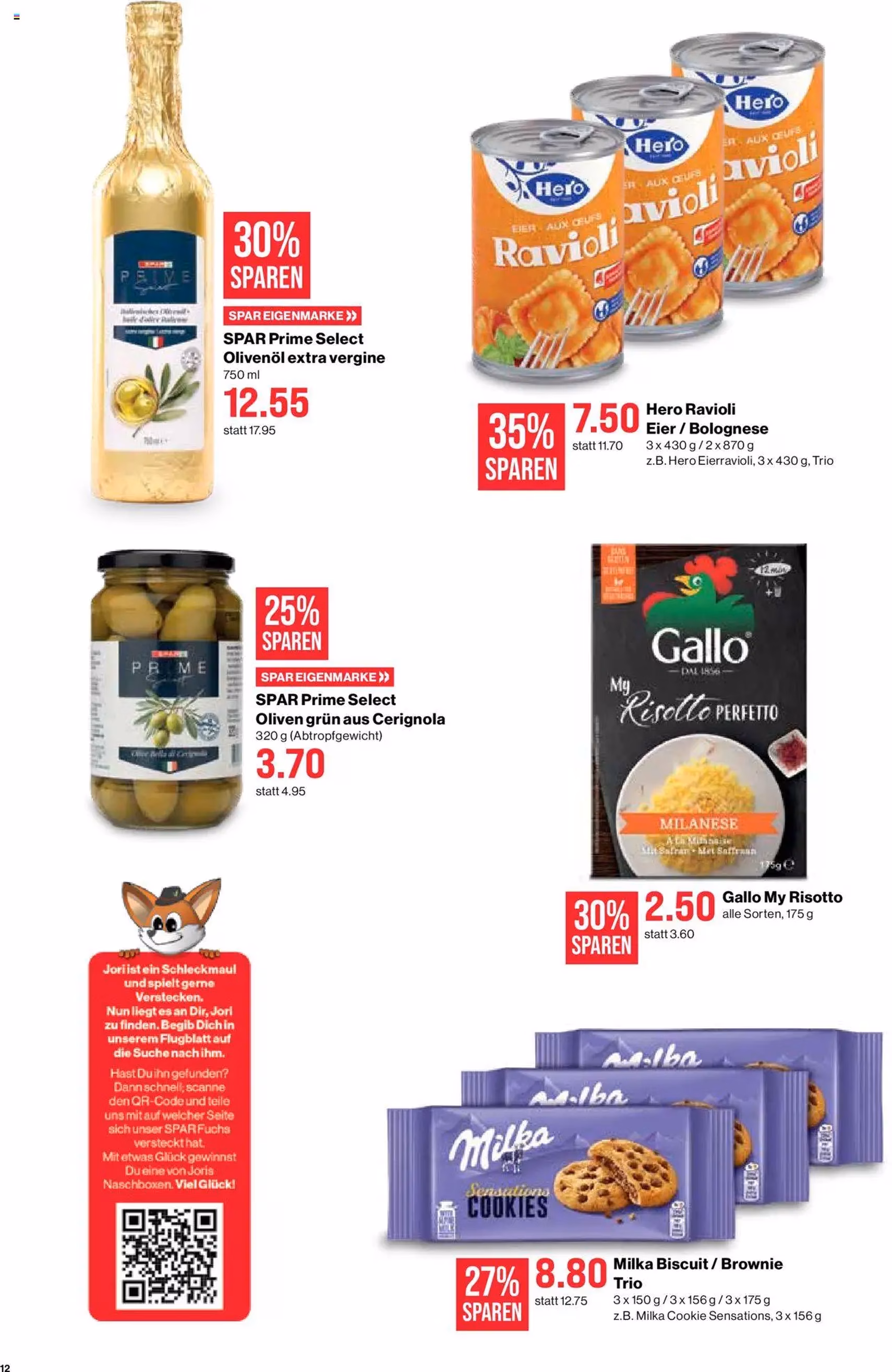 SPAR Aktionen - Gültiger Prospekt ab 07.08.2025, Seite 12 von insgesamt 22