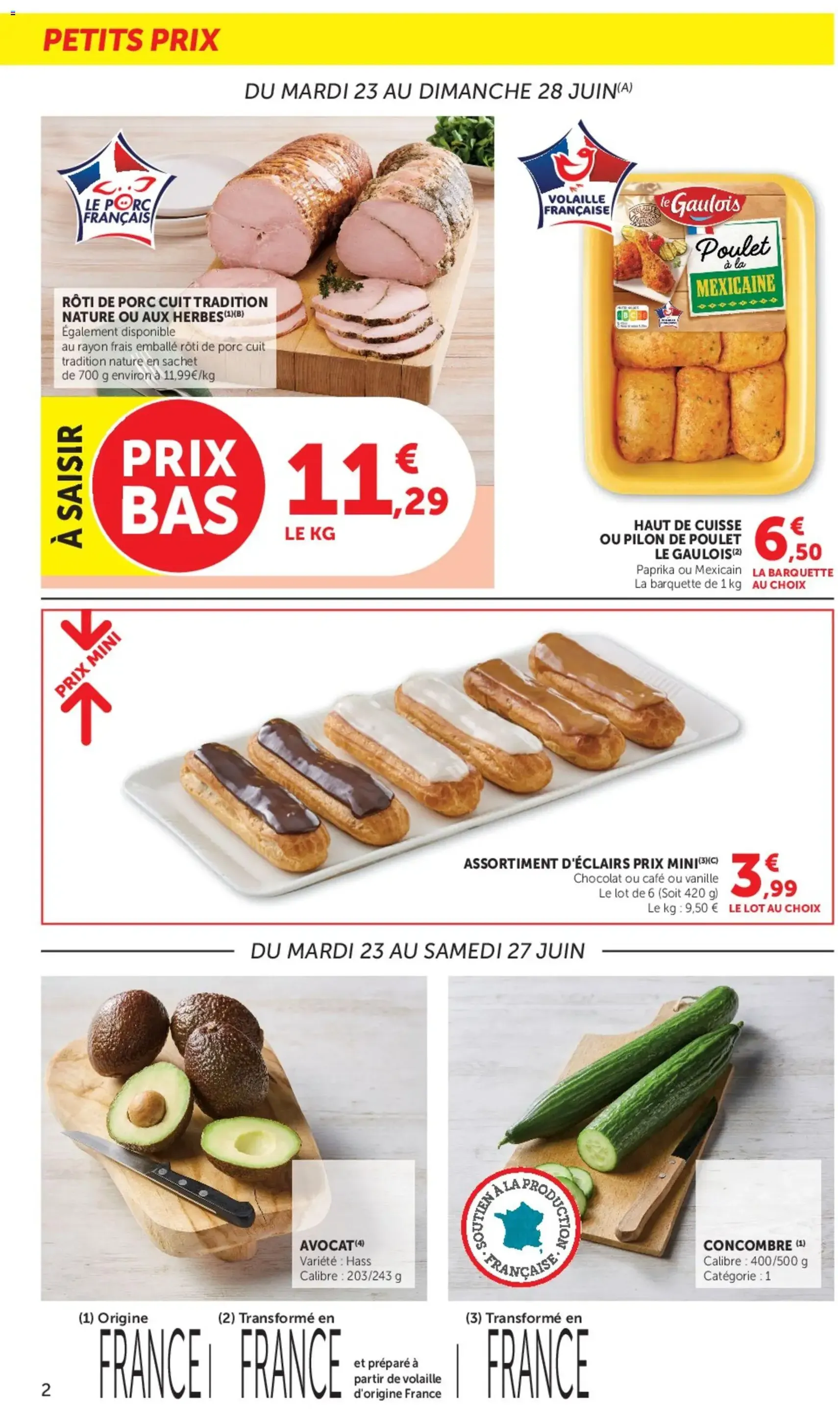 U Express catalogue - brochure valable à partir du 23/06/2026, page 2 sur 18