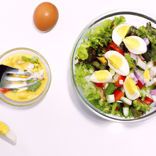Friss dich dumm Salat mit Ei Rezept - Rezeptvorschau