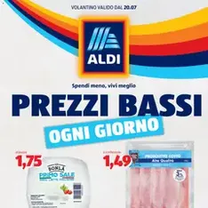 Aldi volantino - anteprima volantino valido dal 20/07/2026