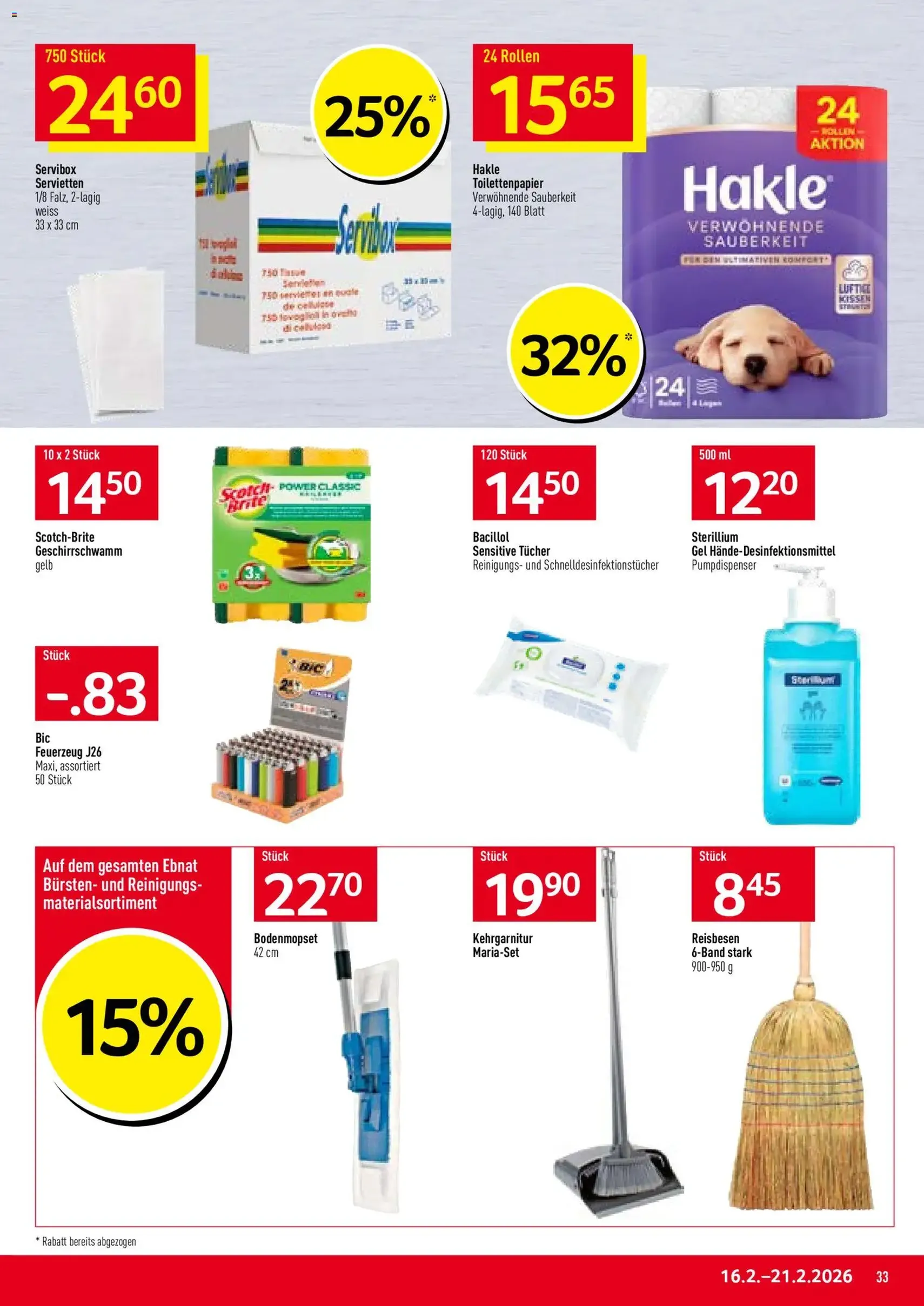 Prodega Aktionen - Gültiger Prospekt ab 16.02.2026, Seite 33 von insgesamt 36