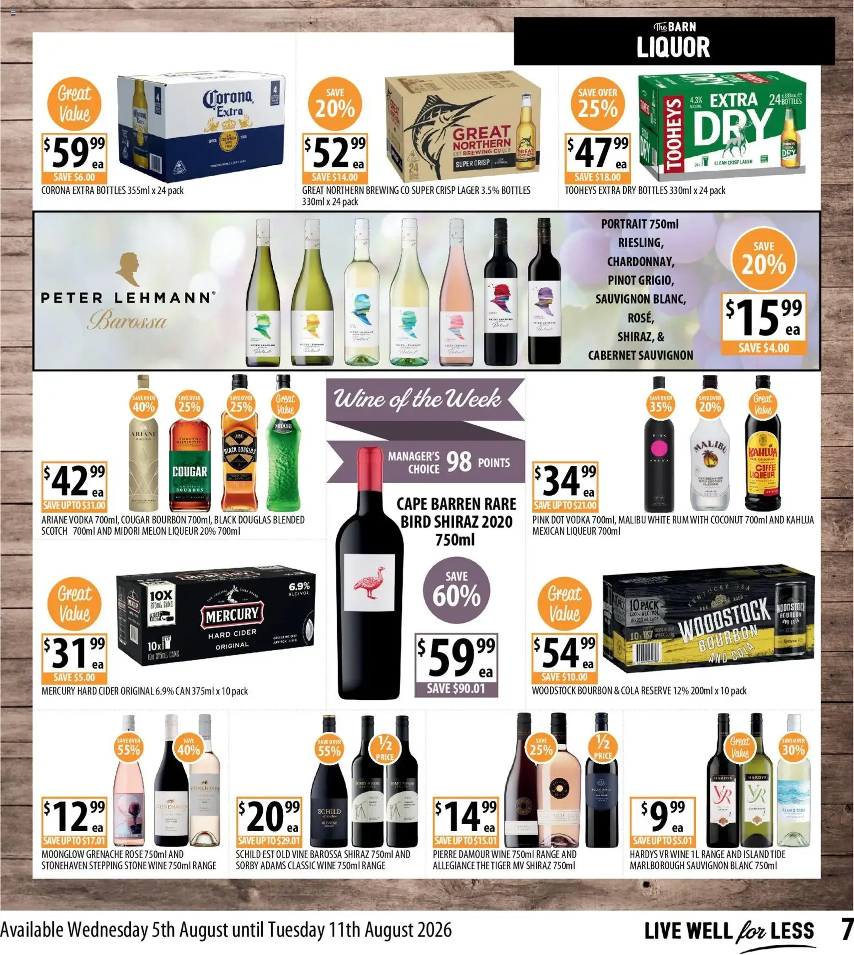 Supabarn catalogue - valid flyer from 05/08/2026, page 7 of 8