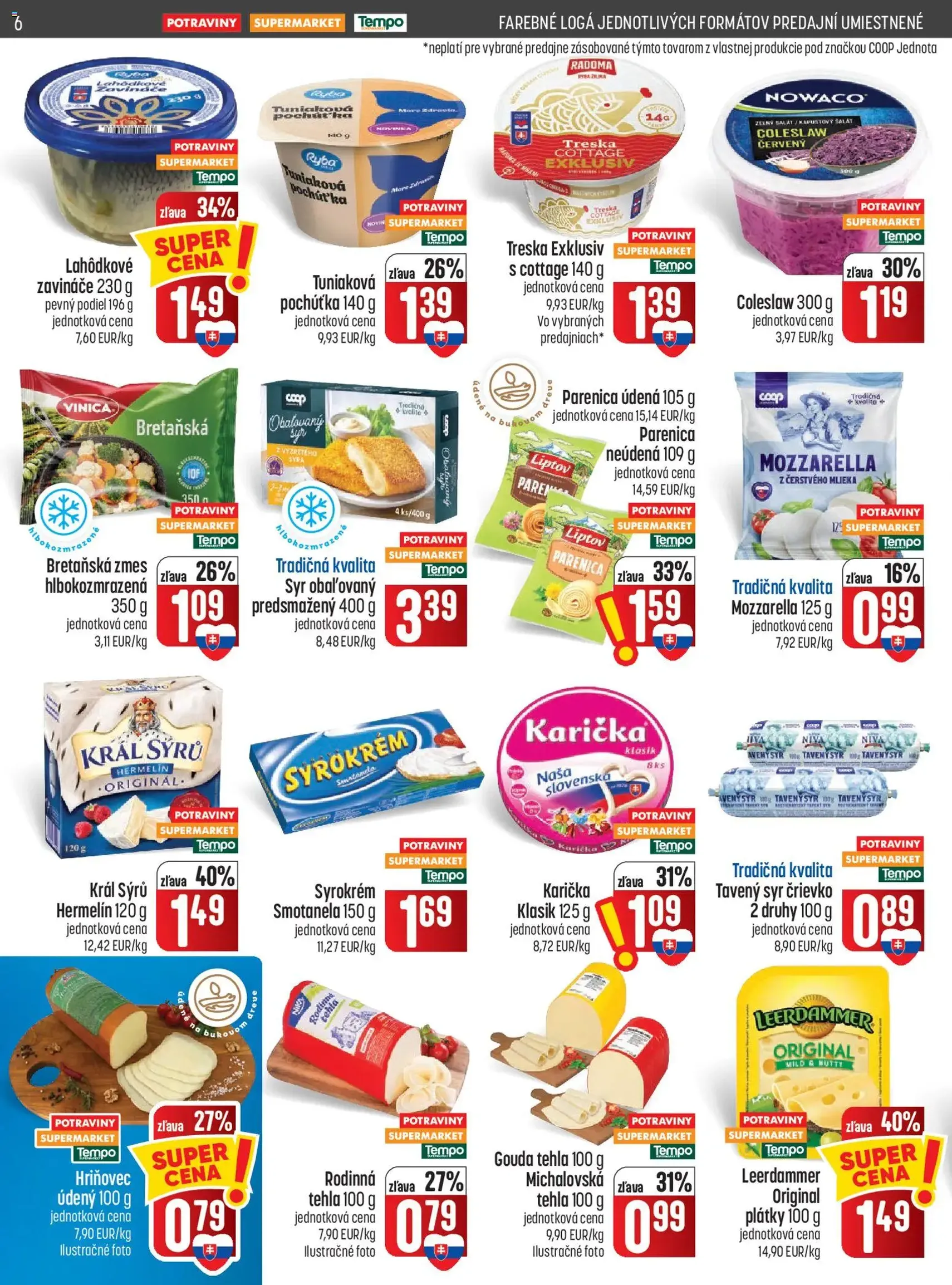 COOP Jednota leták - platný leták od 01.10.2026 strana 6 z 28