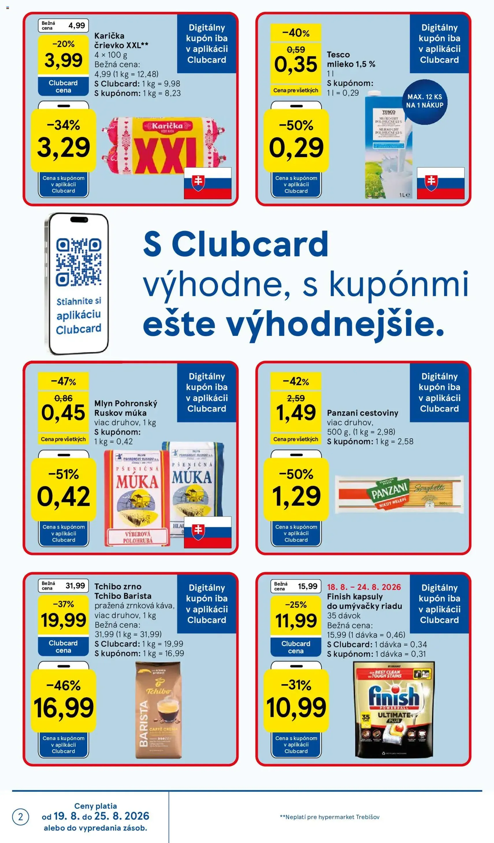 Tesco Hypermarket - leták - platný leták od 19.08.2026 strana 2 z 50