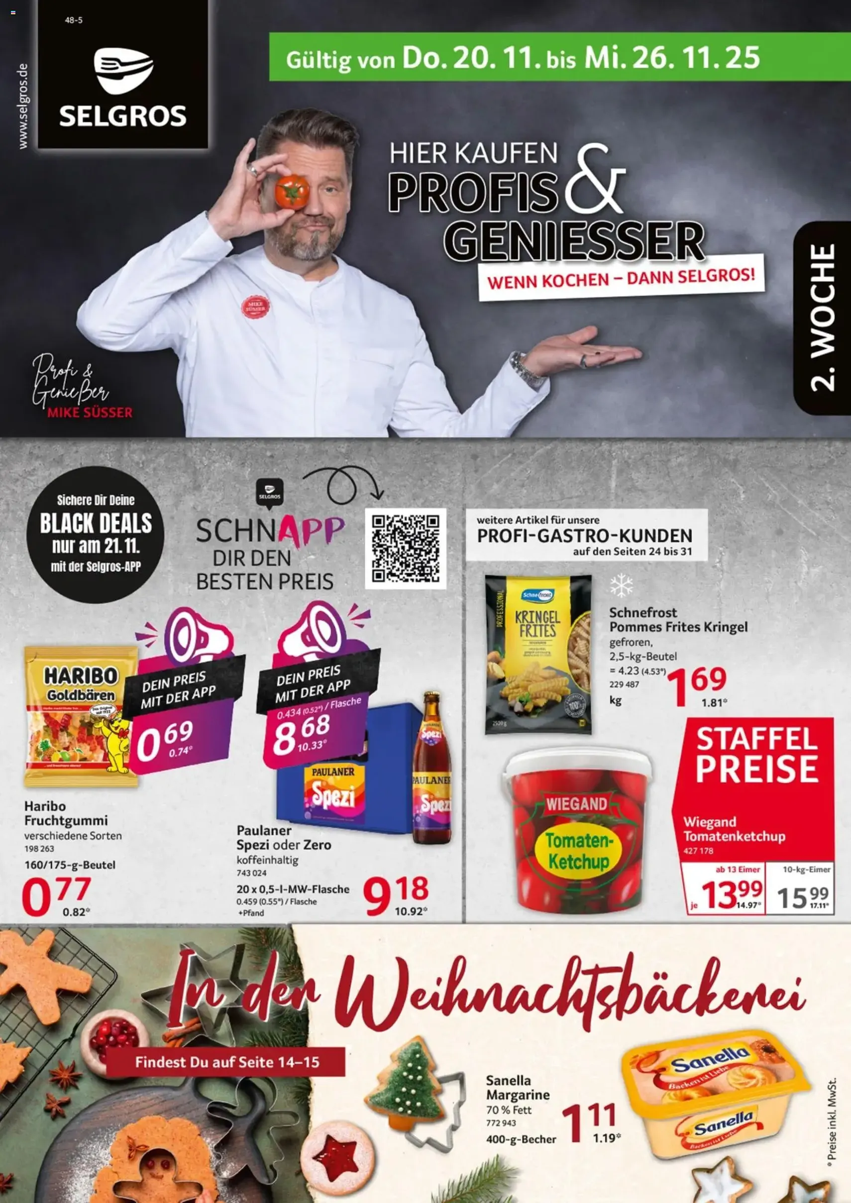 Selgros - Black Friday - Gültiger Prospekt ab 20.11.2025, Seite 1 von insgesamt 32