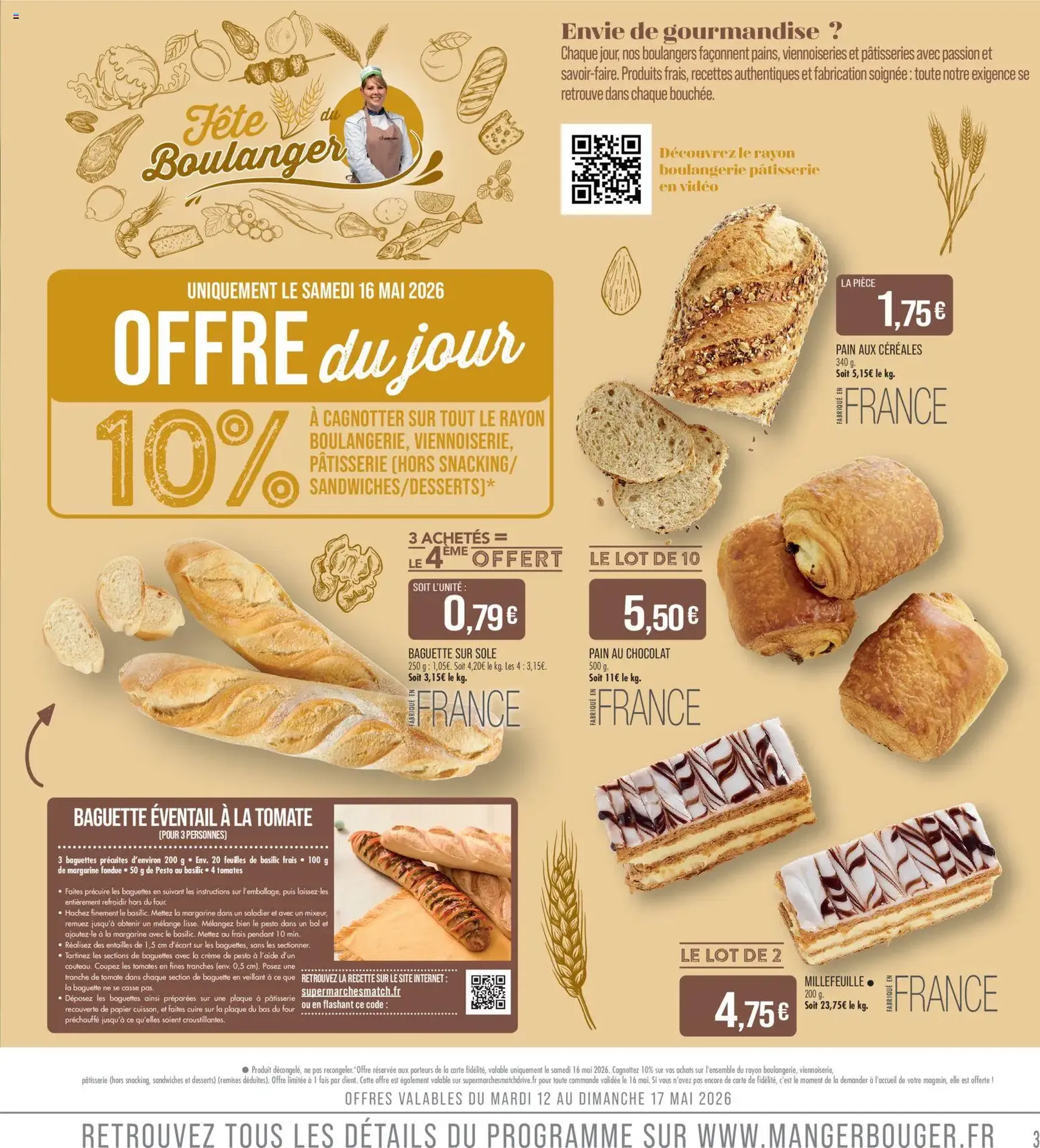 Match Supermarché Fête Boulanger - brochure valable à partir du 12/05/2026, page 5 sur 22