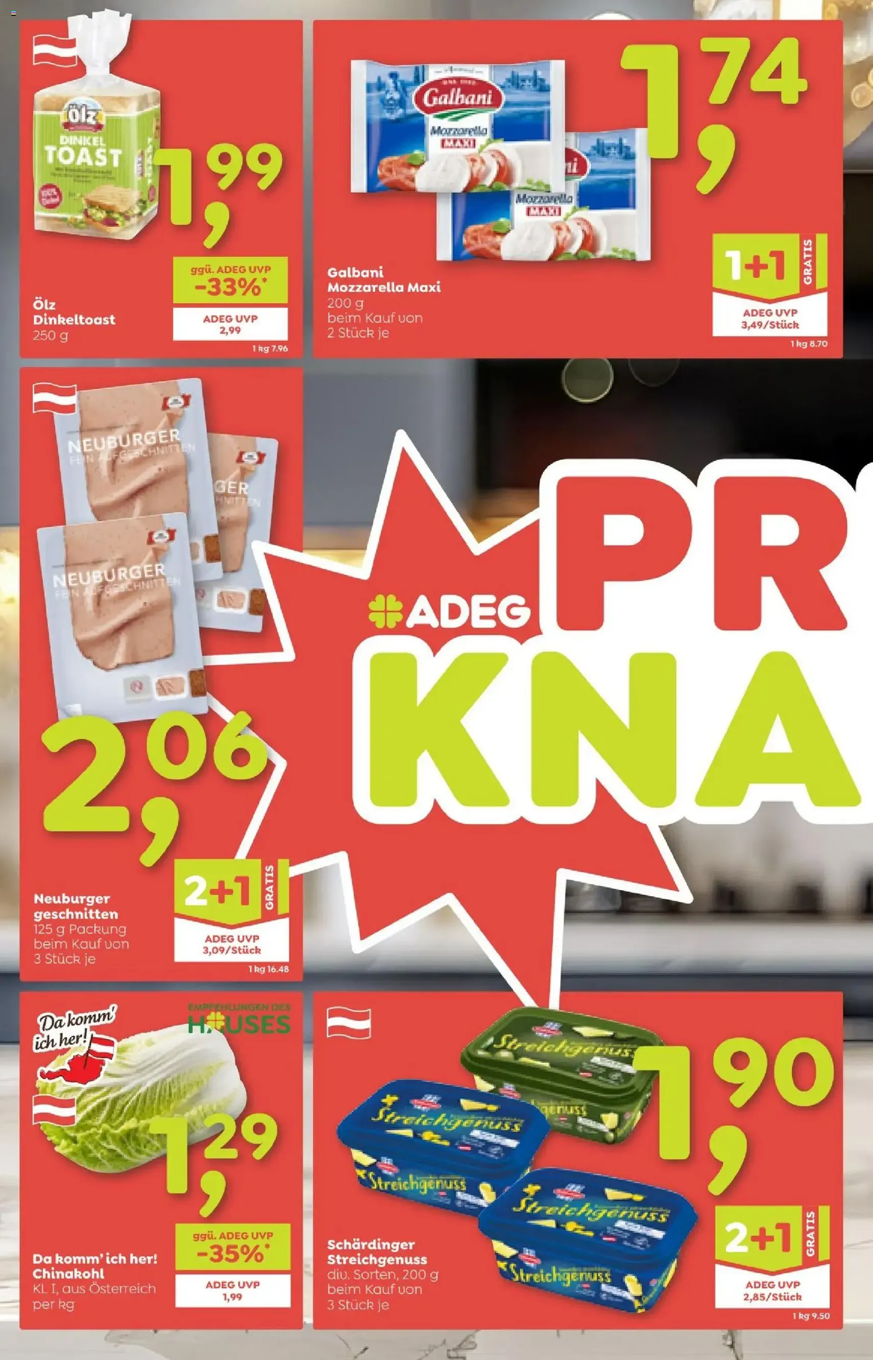 ADEG Flugblatt - Gültiger Prospekt ab 02.01.2025, Seite 2 von insgesamt 16