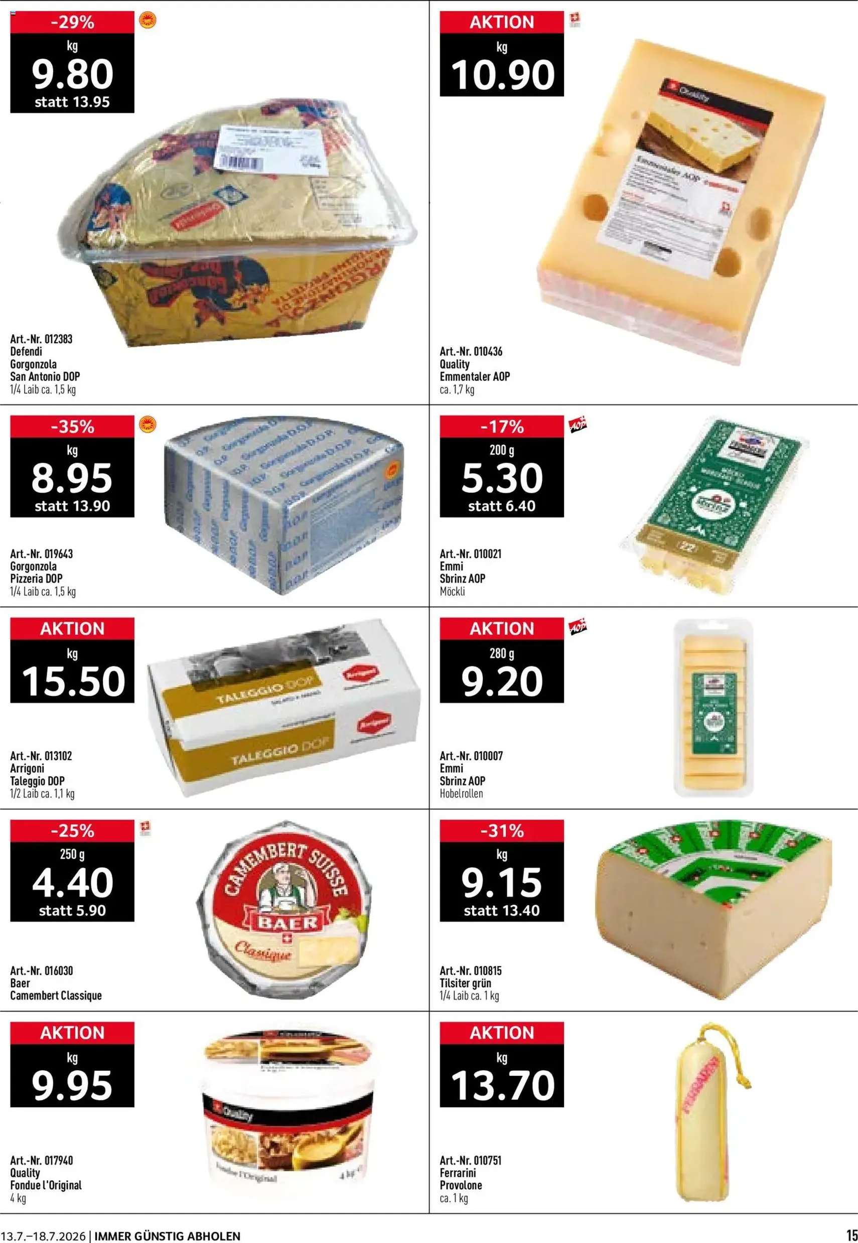 Prodega aktionen - Gültiger Prospekt ab 13.07.2026, Seite 15 von insgesamt 36