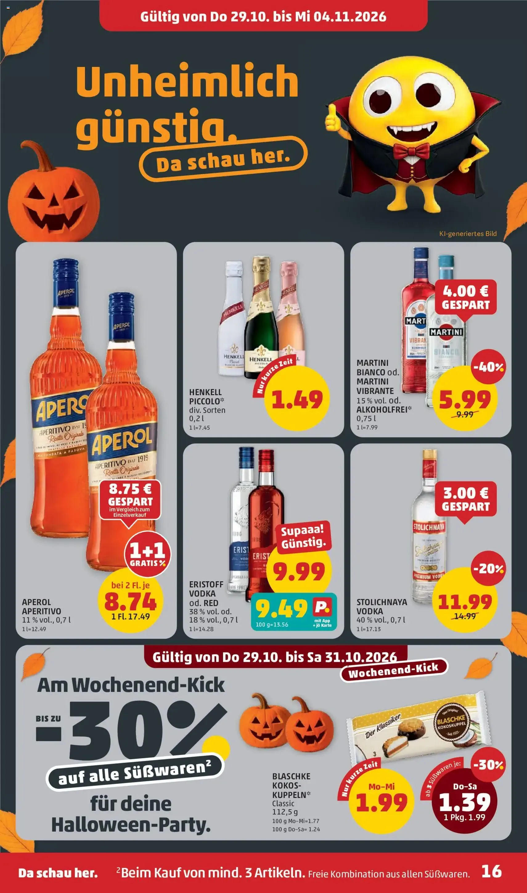 Penny Markt Flugblatt - Gültiger Prospekt ab 29.10.2026, Seite 16 von insgesamt 36