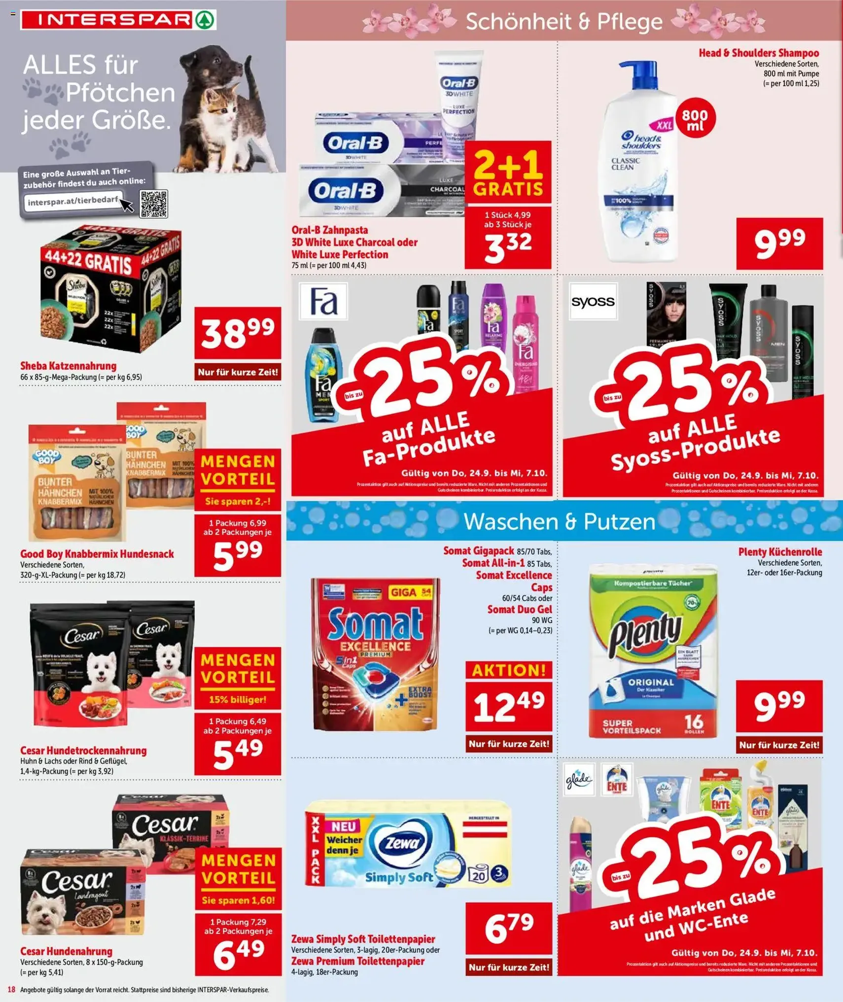 Interspar Flugblatt - Gültiger Prospekt ab 24.09.2026, Seite 18 von insgesamt 24