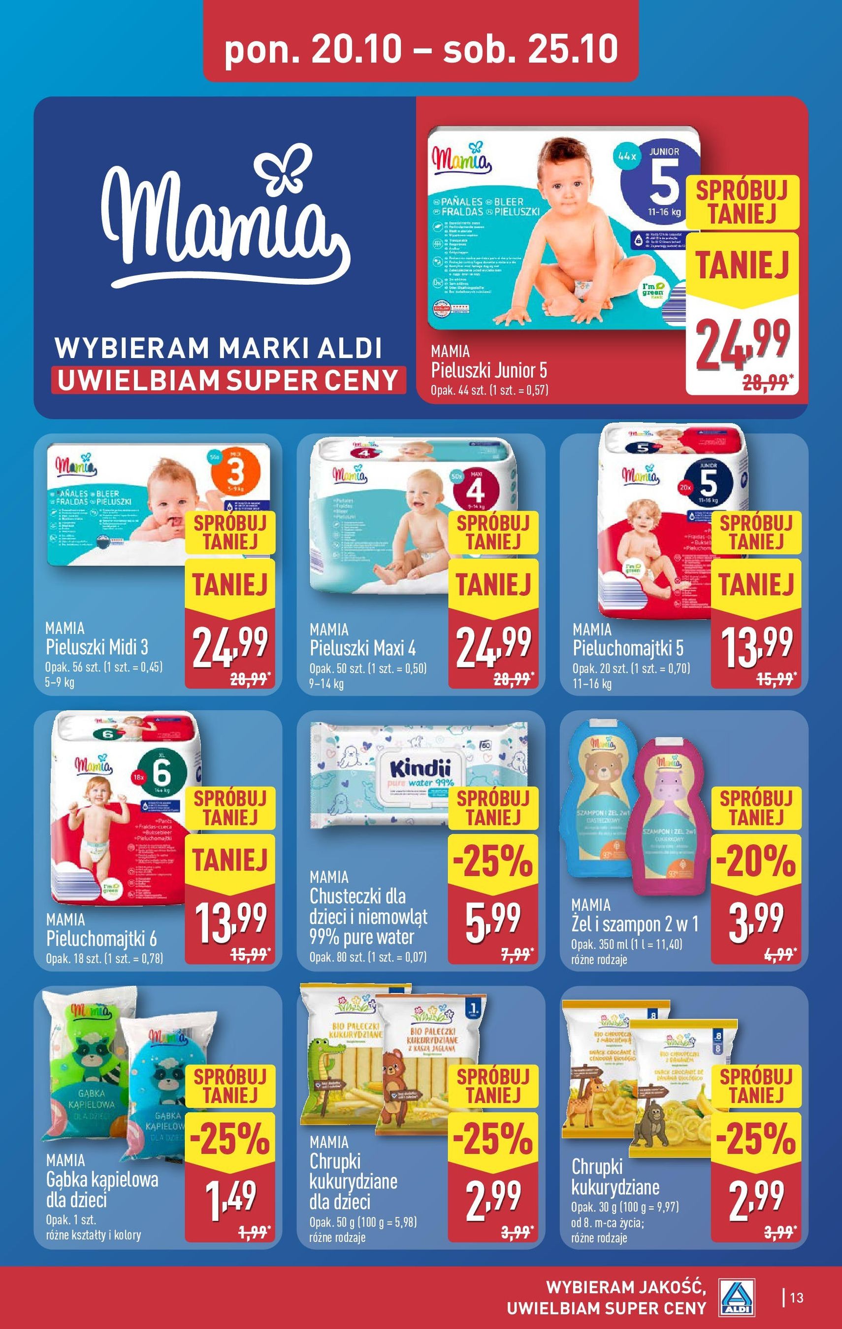 Aldi Gazetka - ważny gazetka od 20.10.2025 strona 13 z 41 Aldi Gazetka - ważny gazetka od 20.10.2025 strona 13 z 41