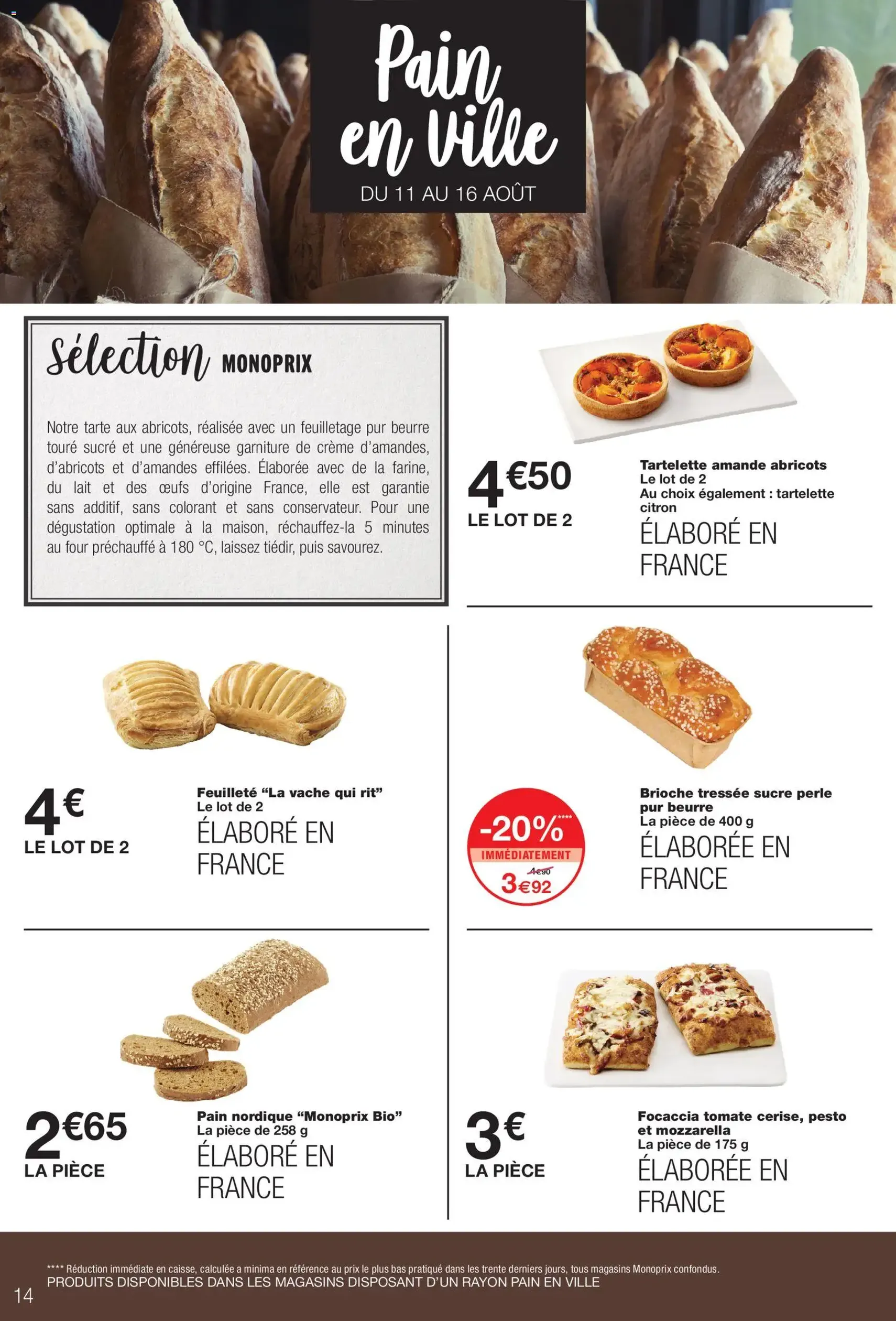Monoprix catalogue - brochure valable à partir du 11/08/2026, page 14 sur 46