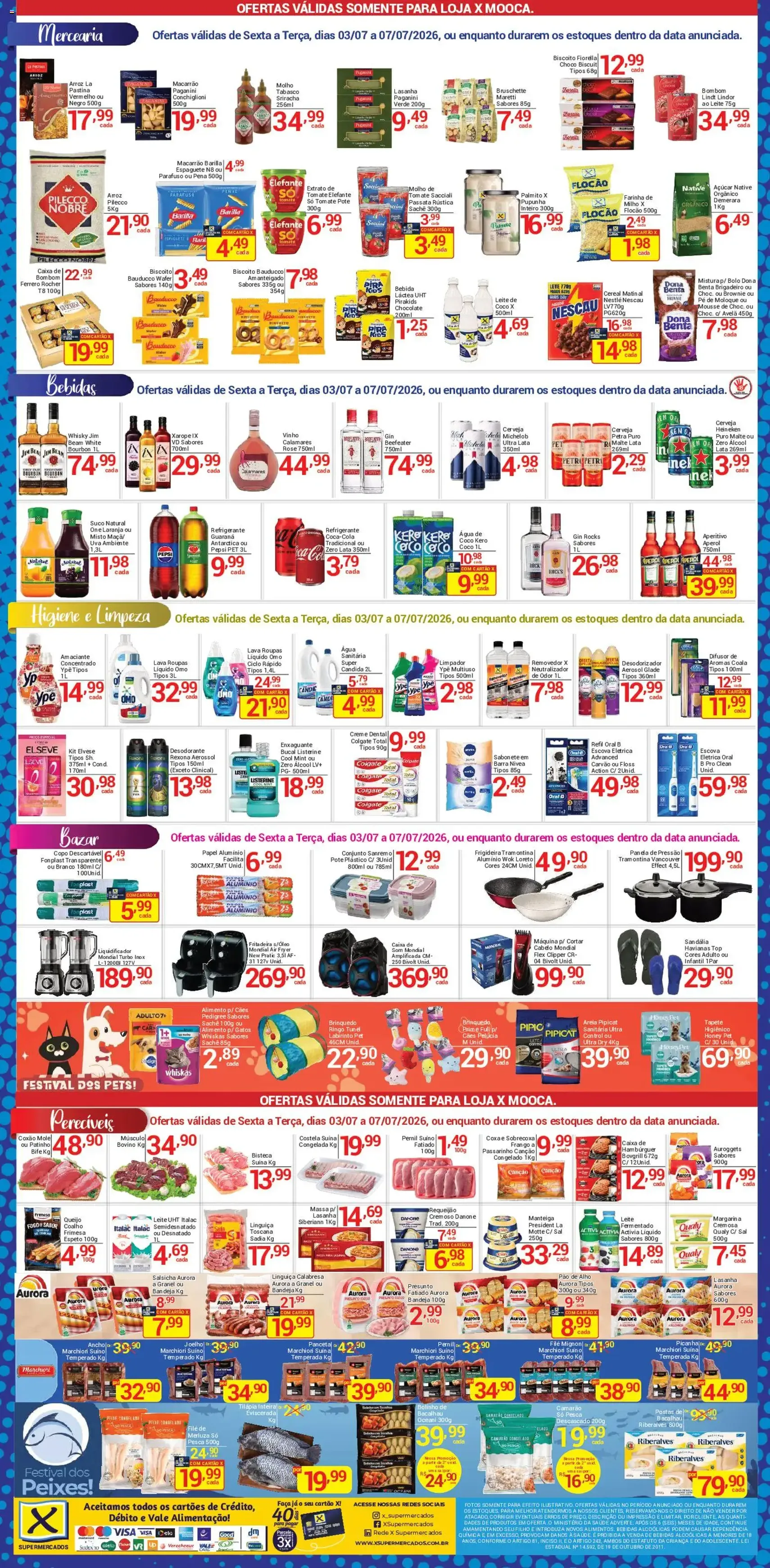 X Supermercados - Ofertas da semana - folheto válido a partir de 03/07/2026 página 2 de 2