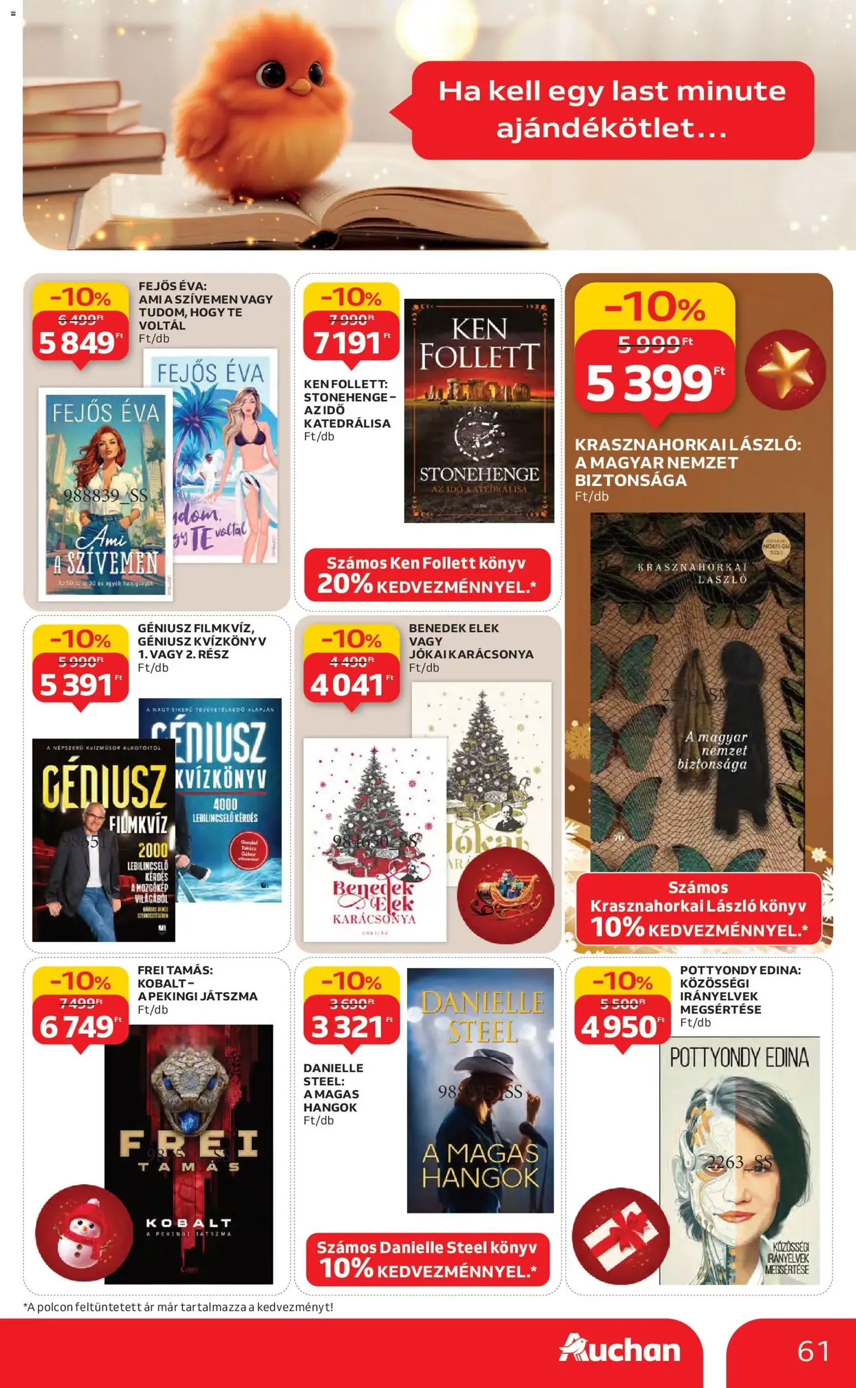 Auchan Akciós újság - 2025.12.11. érvényes szórólap 61 oldal 76 oldalból