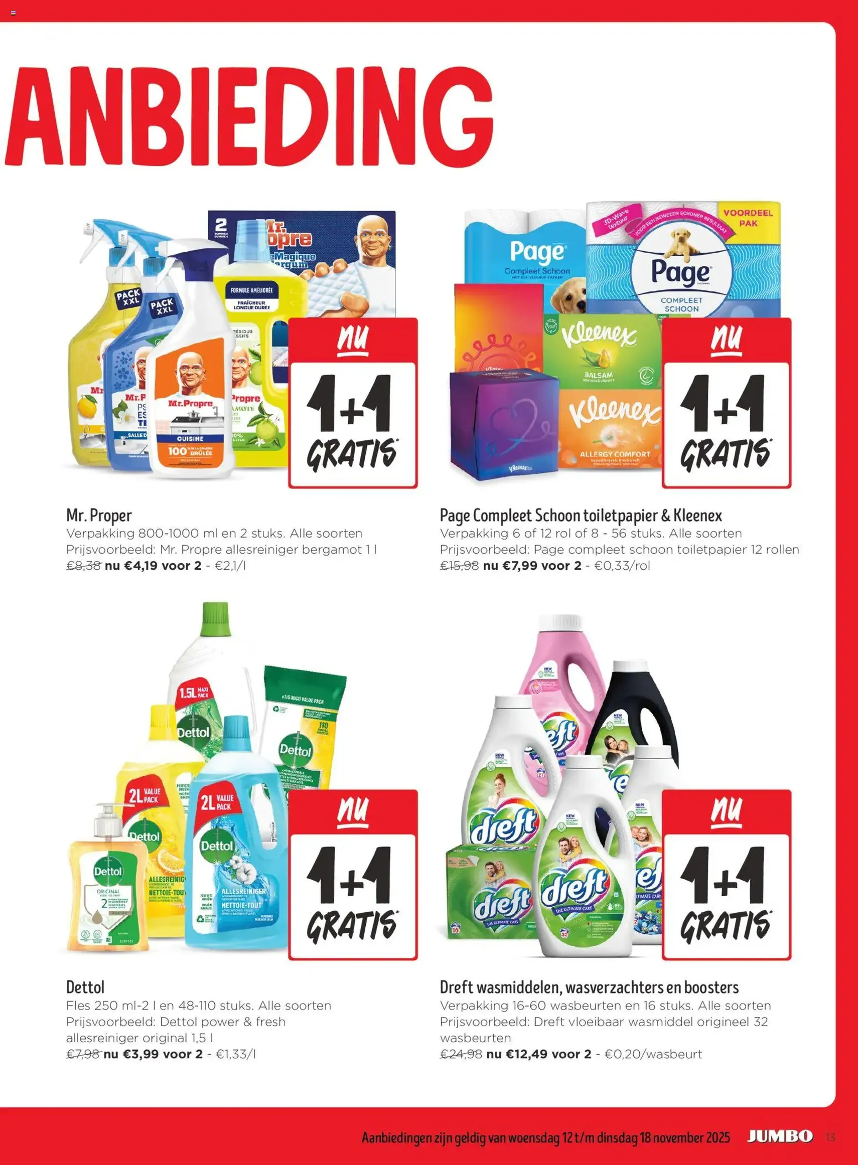 JUMBO folder / publicité - geldige folder vanaf 12/11/2025 pagina 13 van 16