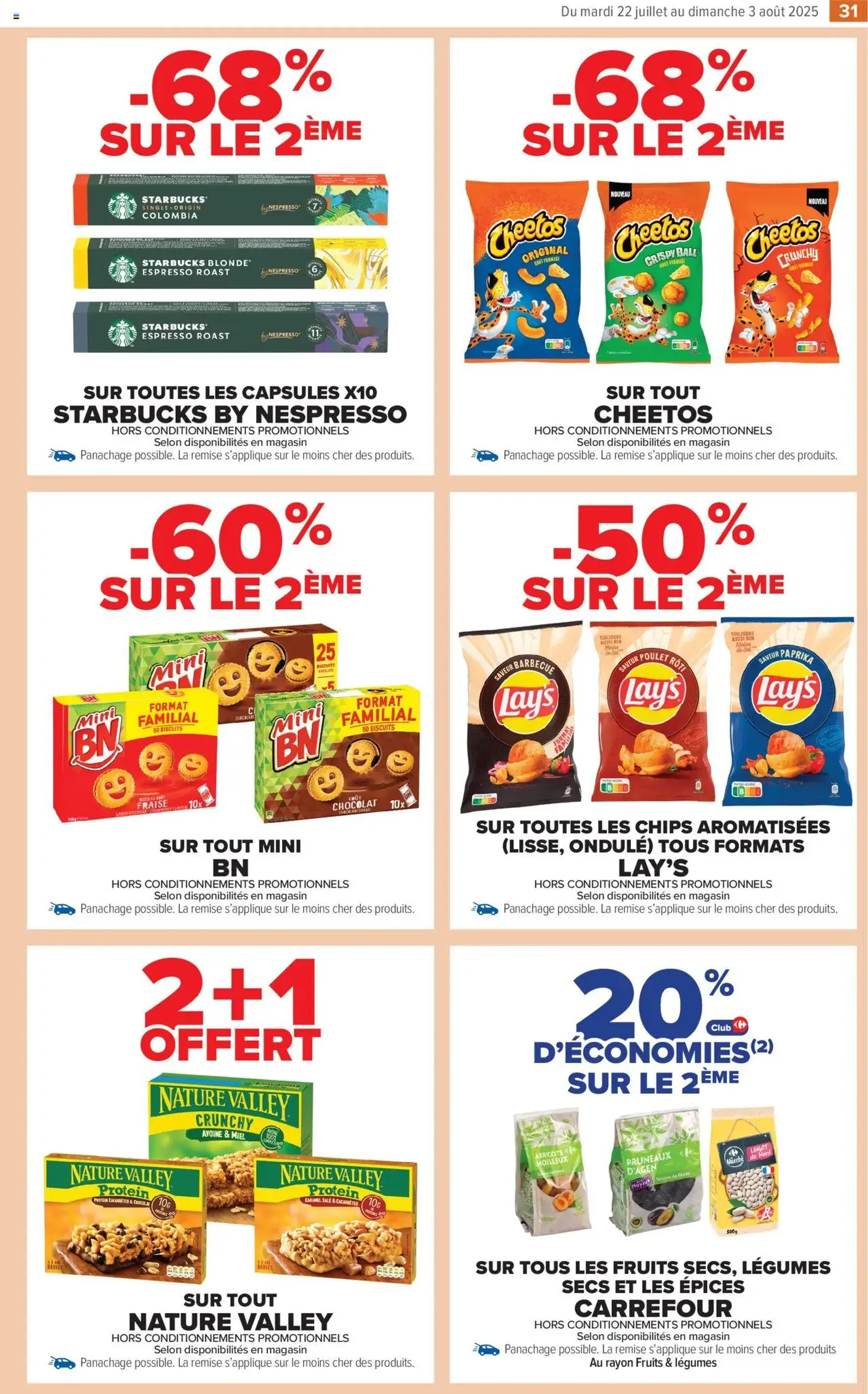 Carrefour Market catalogue semaine 30 - brochure valable à partir du 22/07/2025, page 35 sur 48