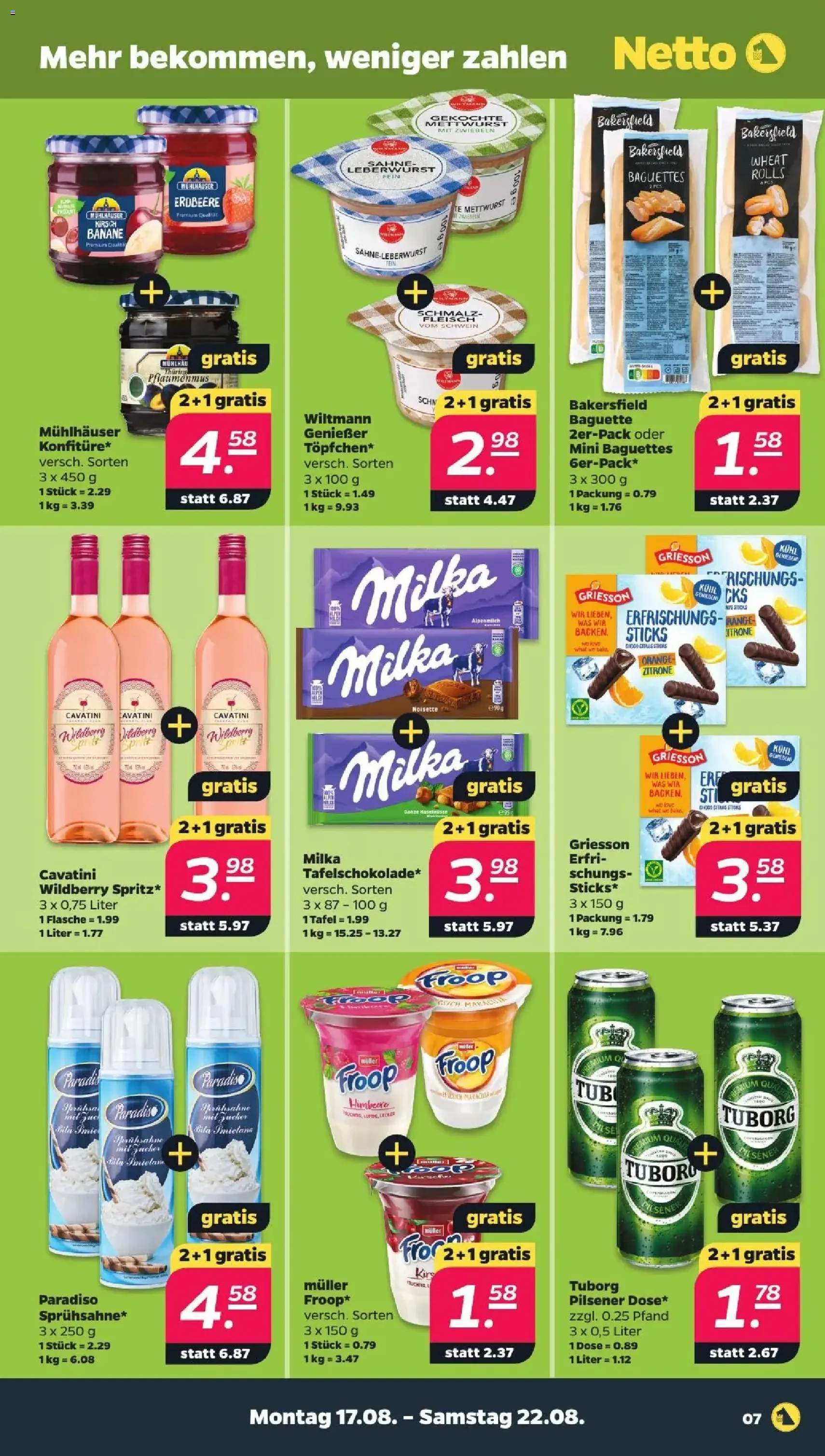 Netto Prospekt - Gültiger Prospekt ab 17.08.2026, Seite 9 von insgesamt 33