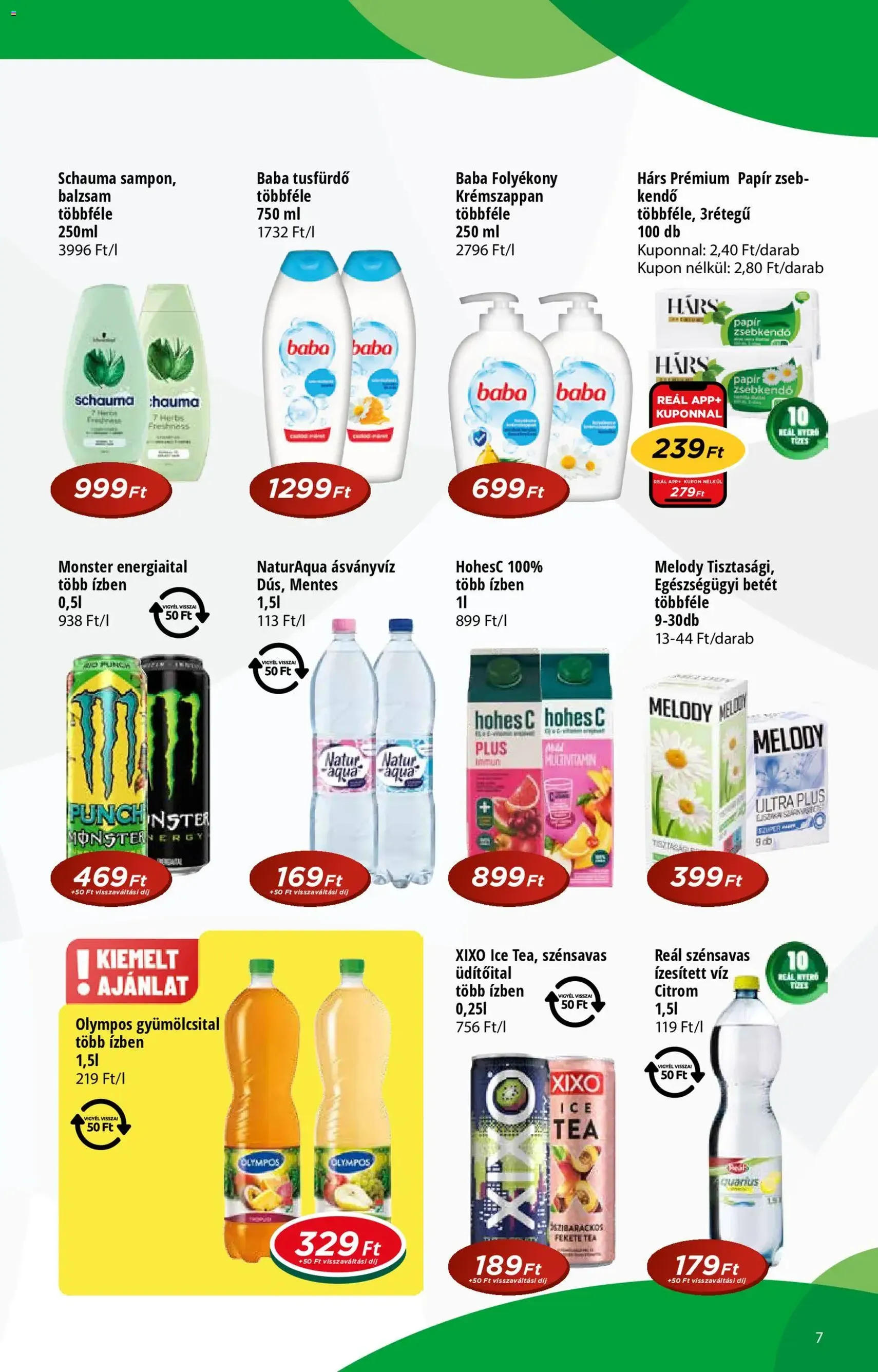 Reál akciós újság - 2026.03.04. érvényes szórólap 7 oldal 8 oldalból