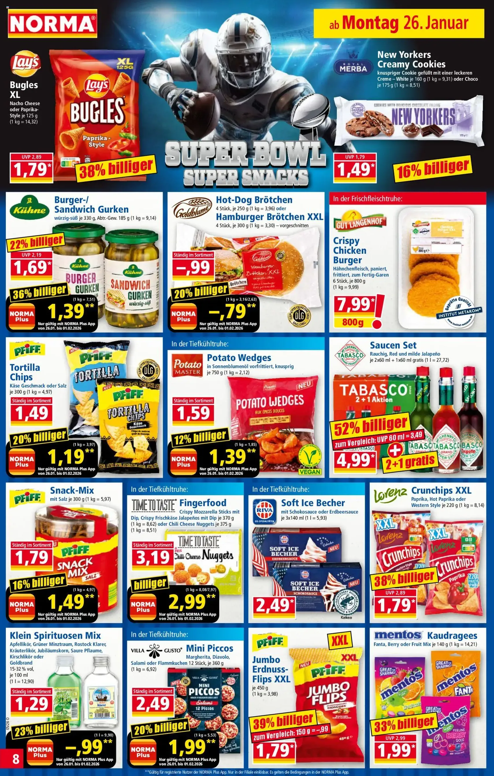 Norma Prospekt - Gültiger Prospekt ab 26.01.2026, Seite 8 von insgesamt 20