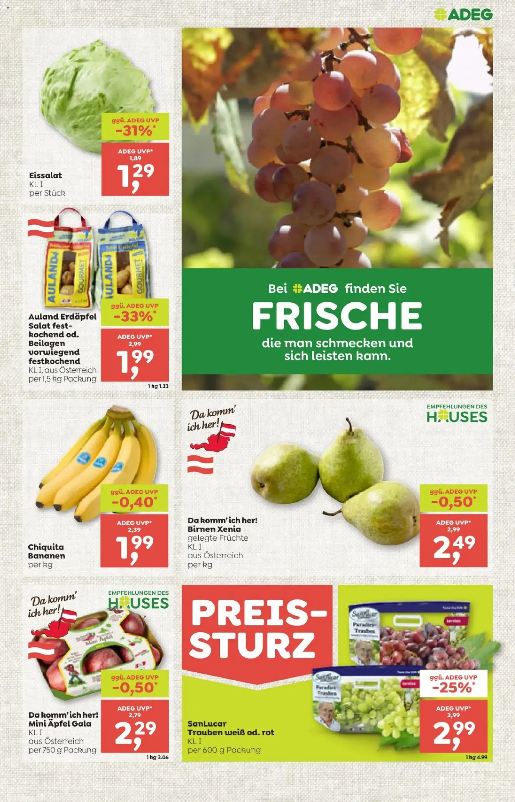 ADEG Flugblatt - Gültiger Prospekt ab 05.02.2026, Seite 3 von insgesamt 12