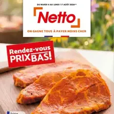 Netto catalogue - Prévisualisation du catalogue valable à partir du 04/08/2026