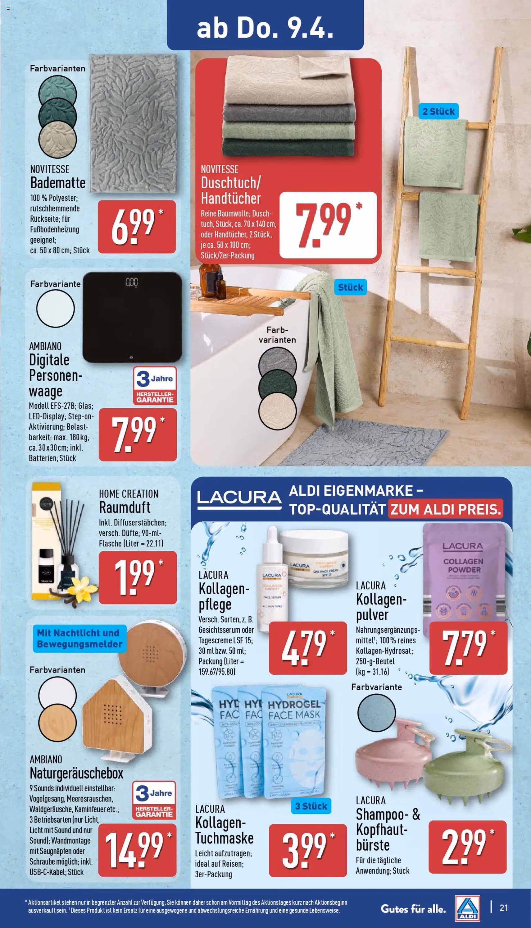 Aldi Prospekt - Gültiger Prospekt ab 07.04.2026, Seite 21 von insgesamt 39
