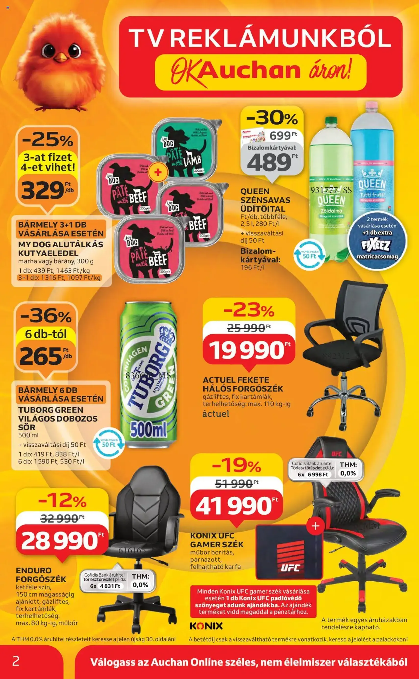 Auchan Akciós újság - 2025.07.31. érvényes szórólap 2 oldal 42 oldalból Auchan Akciós újság - 2025.07.31. érvényes szórólap 2 oldal 42 oldalból